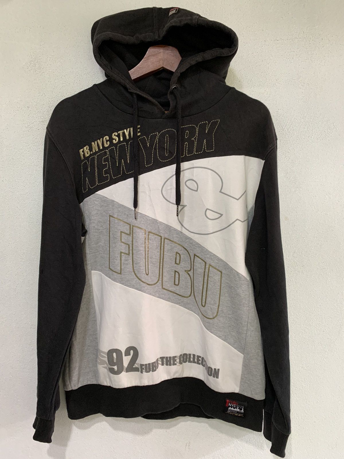 Fubu Sport Hoodie Pullover Colour Mixed