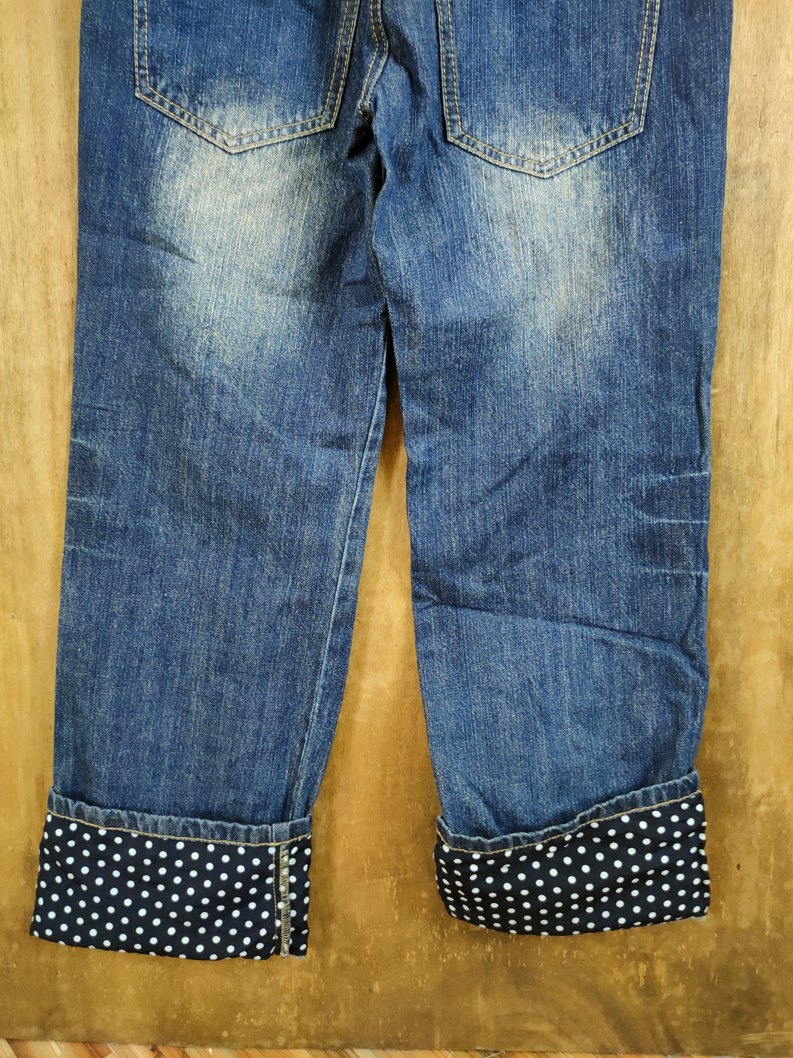 Japanese Brand DLL Liberty Box denim overall double waist pants #1090 Size 28" / US 6 / IT 42 - 10 Thumbnail