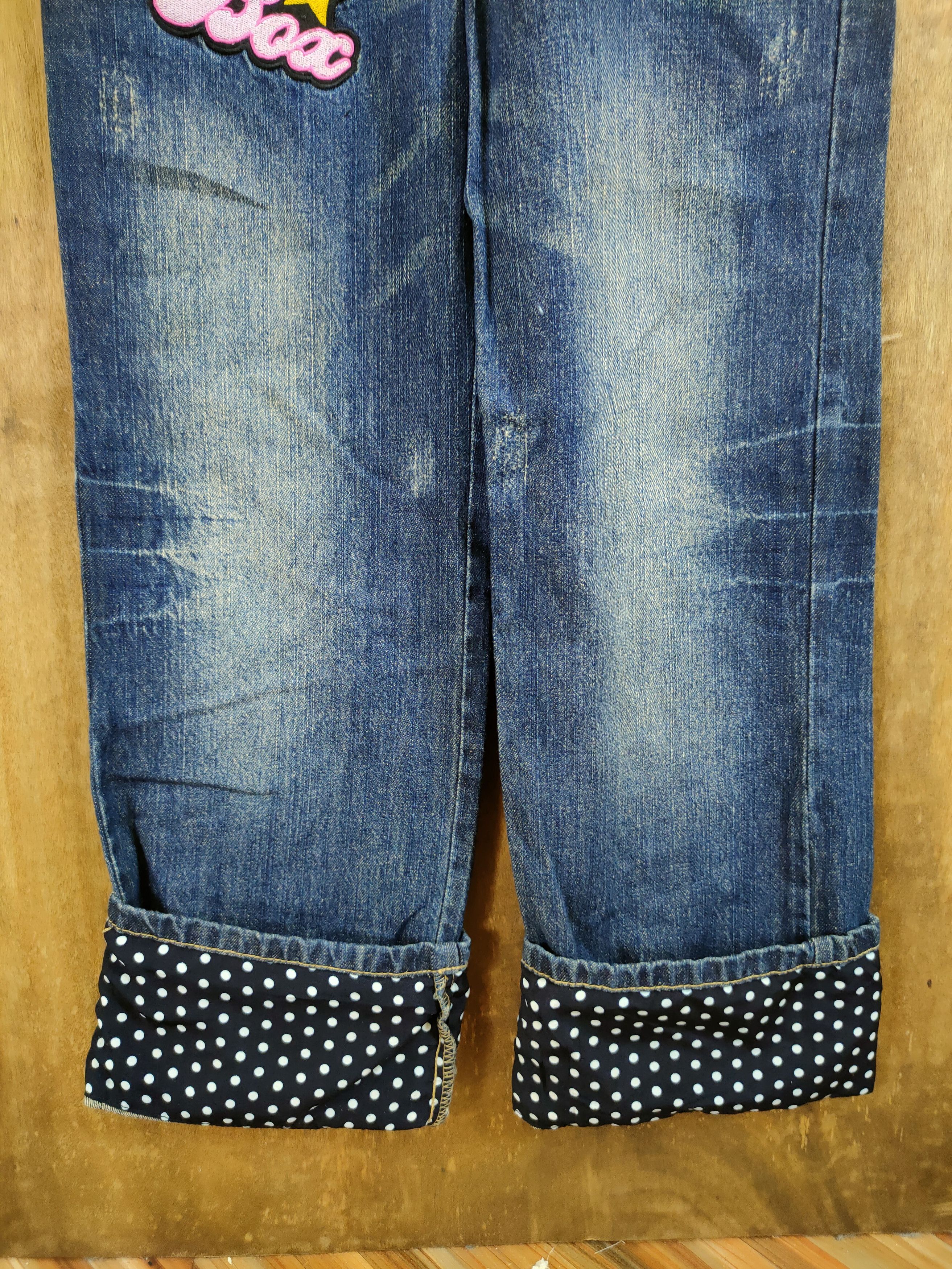 Japanese Brand DLL Liberty Box denim overall double waist pants #1090 Size 28" / US 6 / IT 42 - 5 Thumbnail