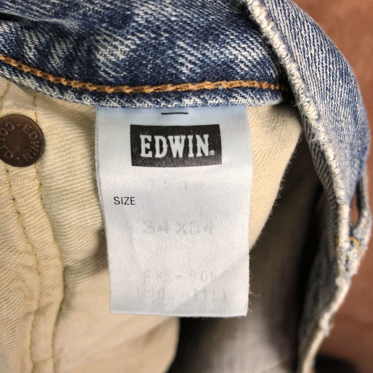 Edwin DLL Edwin japan Vintage Distressed Blue Denim Pants #C250 Size US 34 / EU 50 - 15 Thumbnail