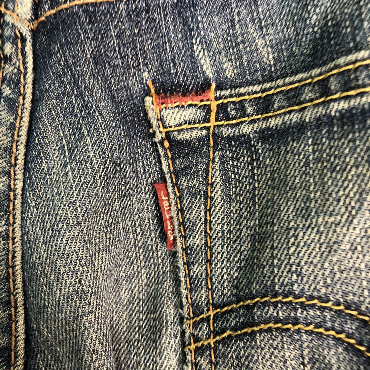 Levi's Levi's Strauss Blue distressed Denim Jeans Pants #c129 Size US 29 - 9 Thumbnail