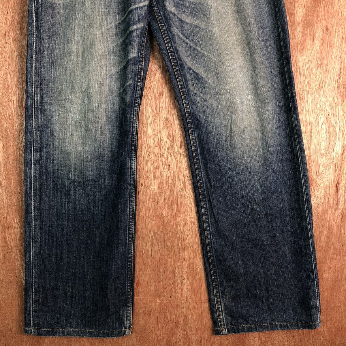 Levi's Levi's Strauss Blue distressed Denim Jeans Pants #c129 Size US 29 - 3 Thumbnail