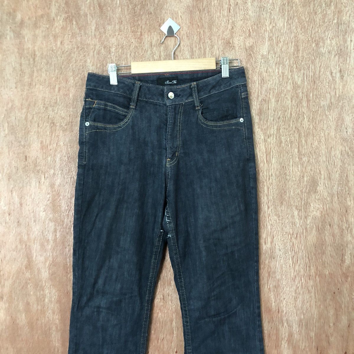 Japanese Brand japan Sweet Fit Blue Denim pants jeans #6387 Size 29" - 2 Thumbnail