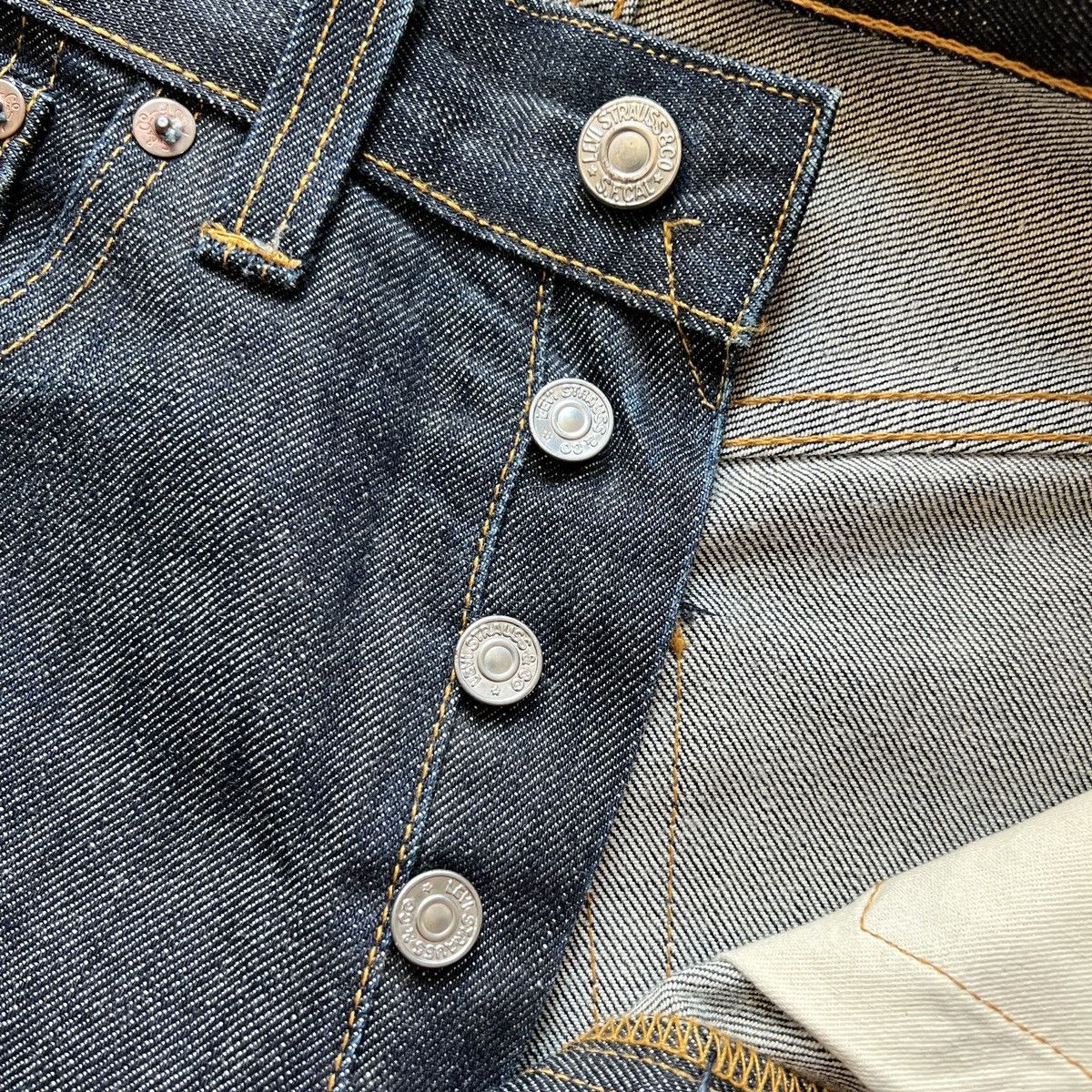Levi's Vintage Clothing Levi's Vintage Clothing Big E Rigid Selvedge 47501 30x34 Size US 30 / EU 46 - 3 Thumbnail