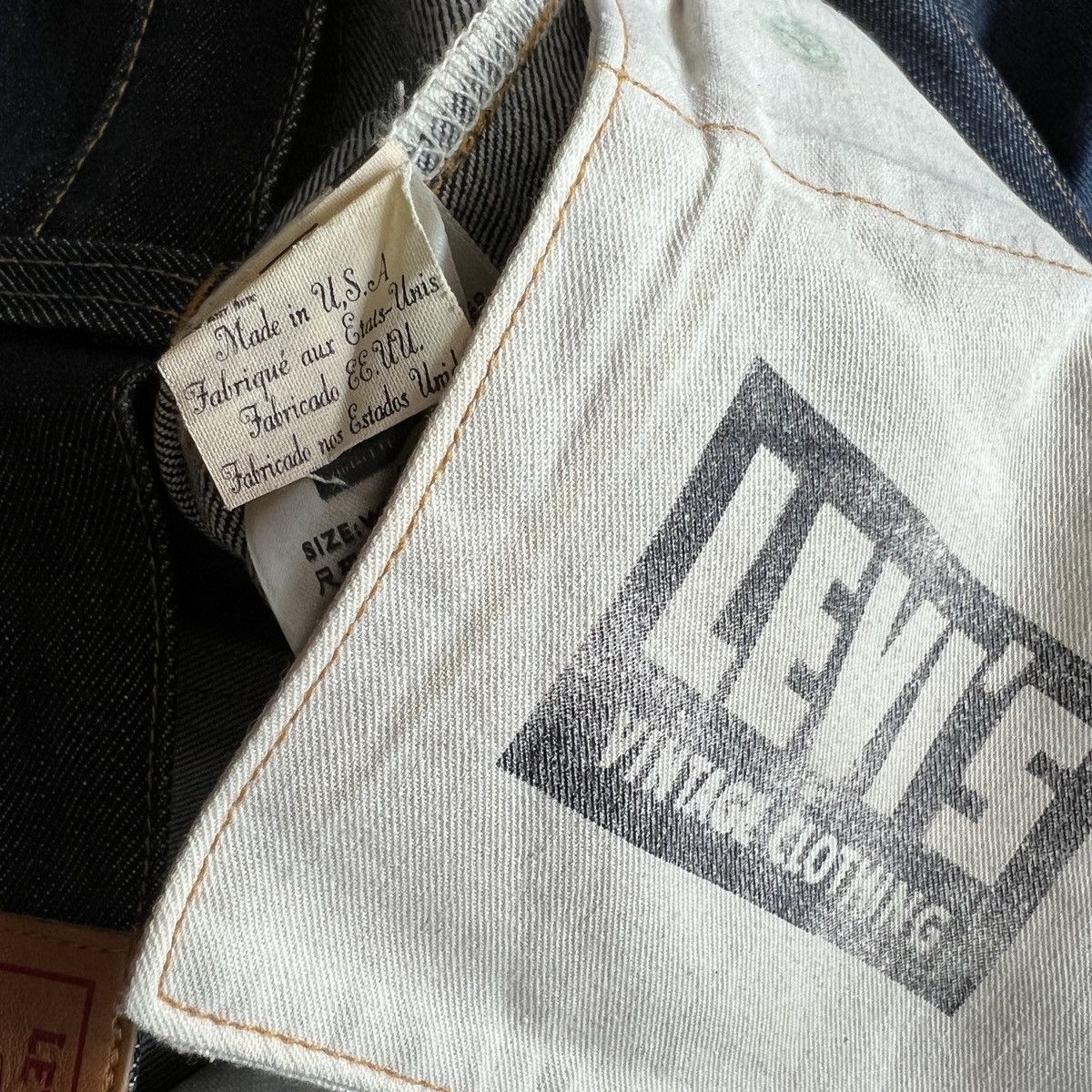 Levi's Vintage Clothing Levi's Vintage Clothing Big E Rigid Selvedge 47501 30x34 Size US 30 / EU 46 - 10 Thumbnail