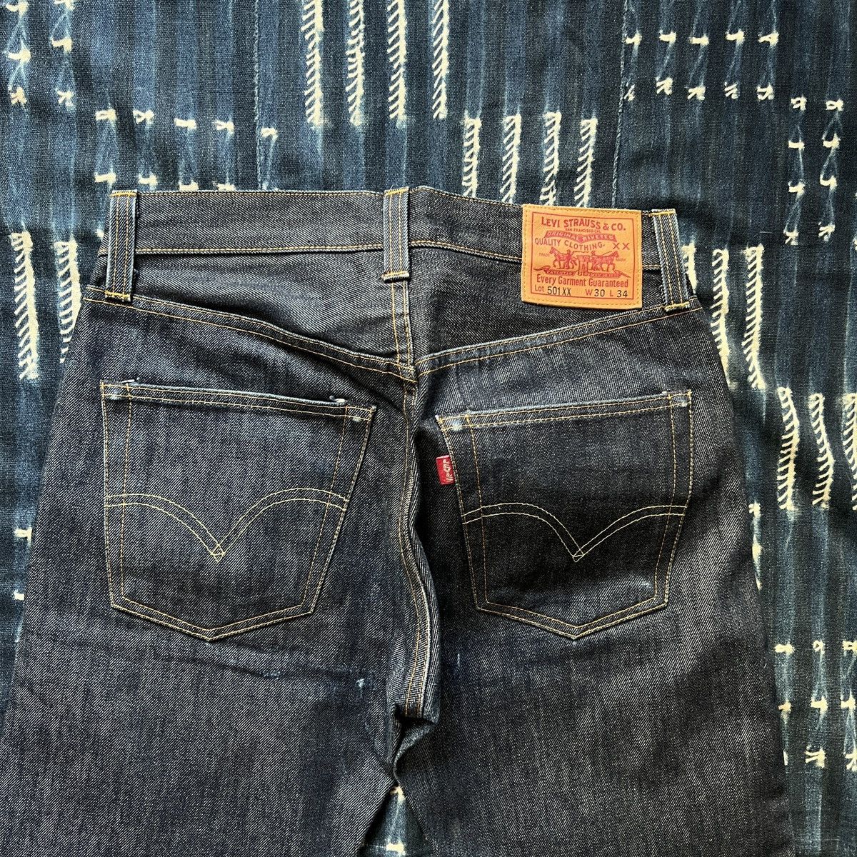 Levi's Vintage Clothing Levi's Vintage Clothing Big E Rigid Selvedge 47501 30x34 Size US 30 / EU 46 - 6 Thumbnail