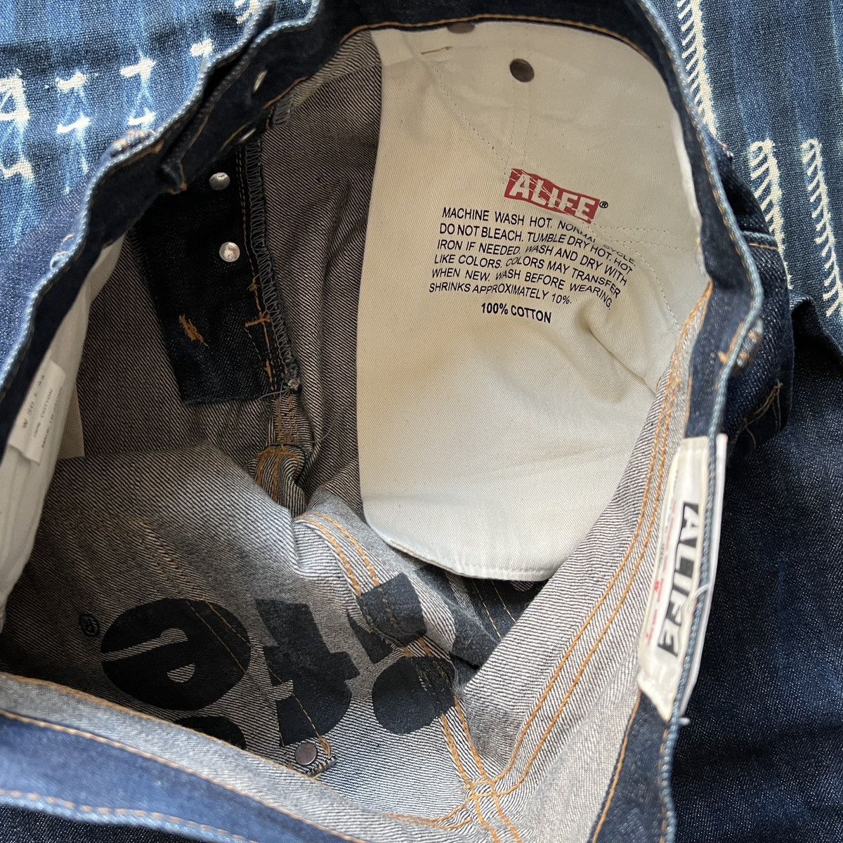 Alife Alife Okayama Denim Selvedge Jeans 30x34 Size US 30 / EU 46 - 7 Thumbnail