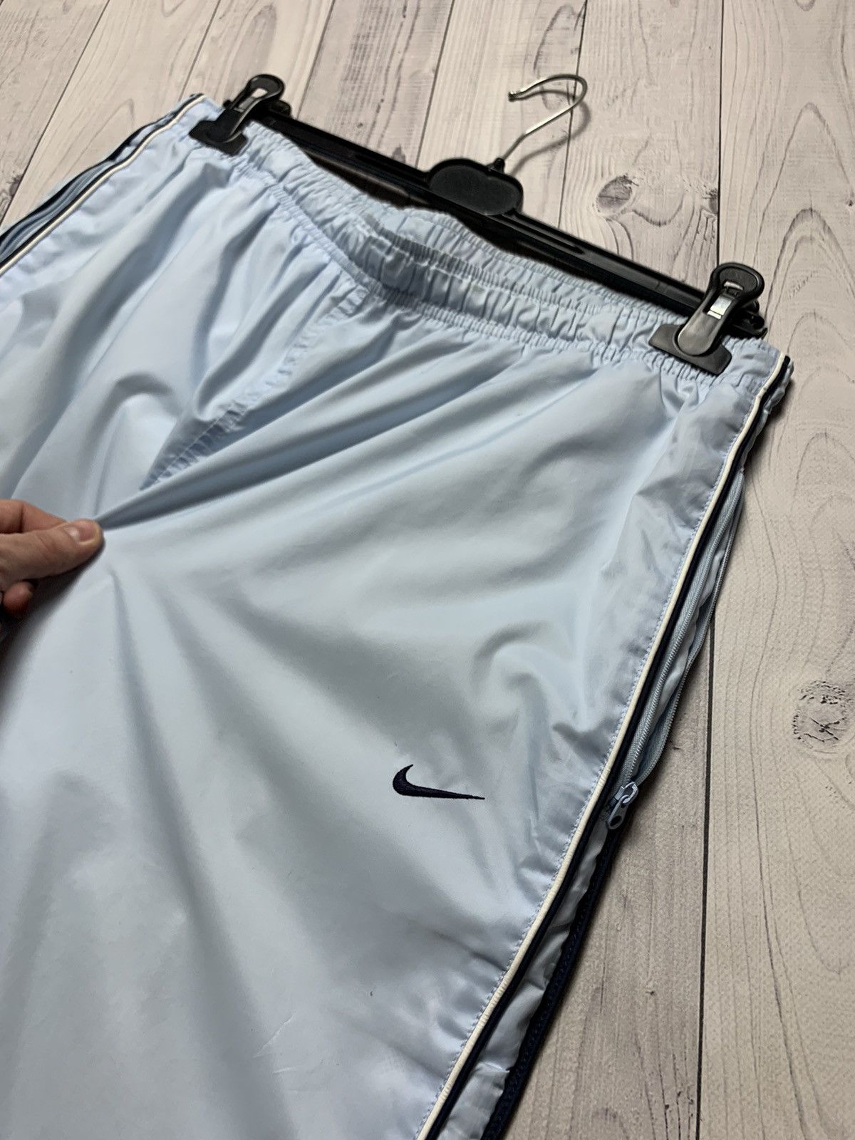 Nike × Vintage Vintage Nike drill pants joggers logo size XL Size US 36 / EU 52 - 3 Thumbnail