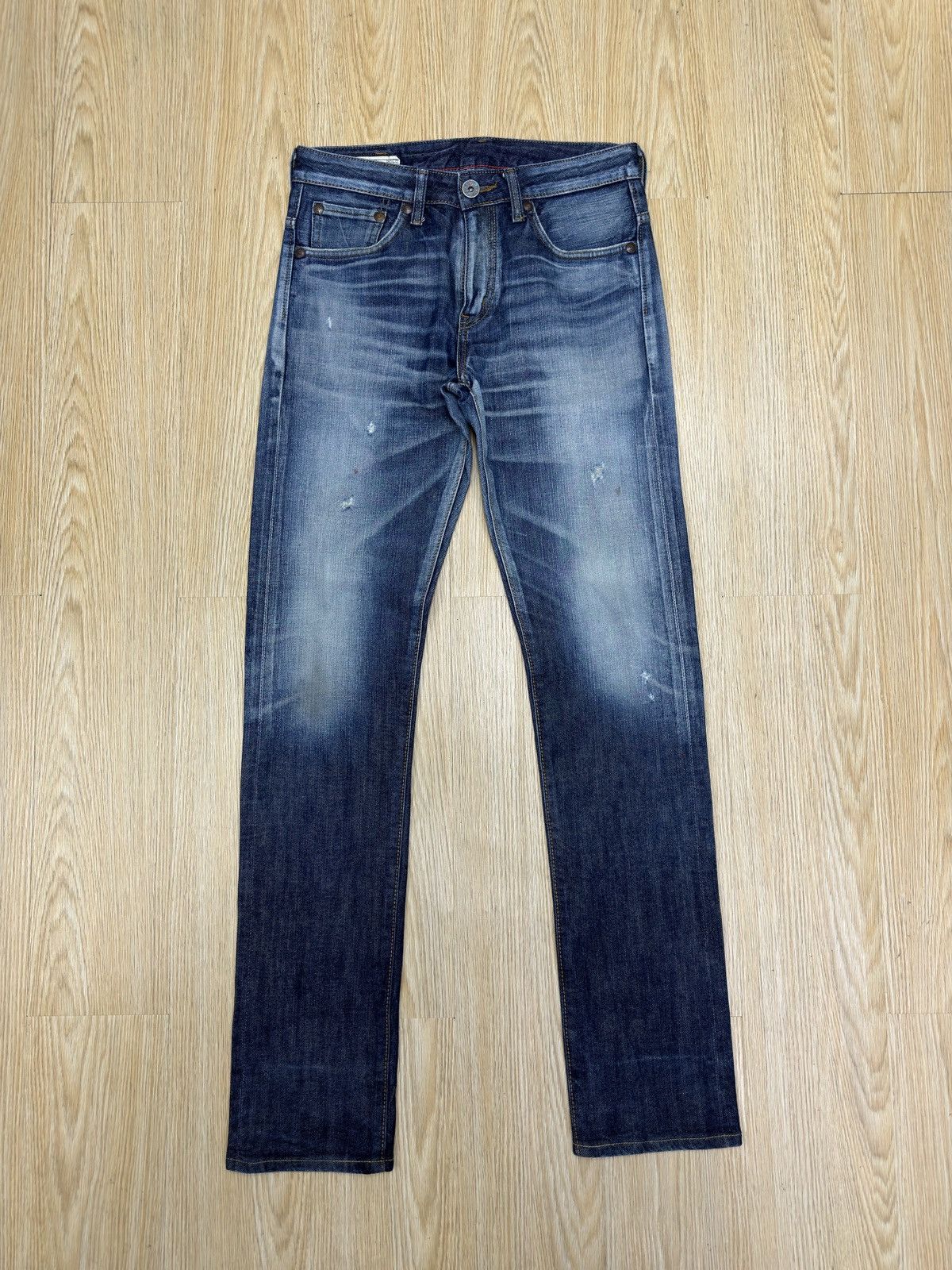 If Six Was Nine Vintage Edwin Tokyo Slim Selvedge By Kaihara Denim J658 Size US 28 / EU 44 - 1 Thumbnail