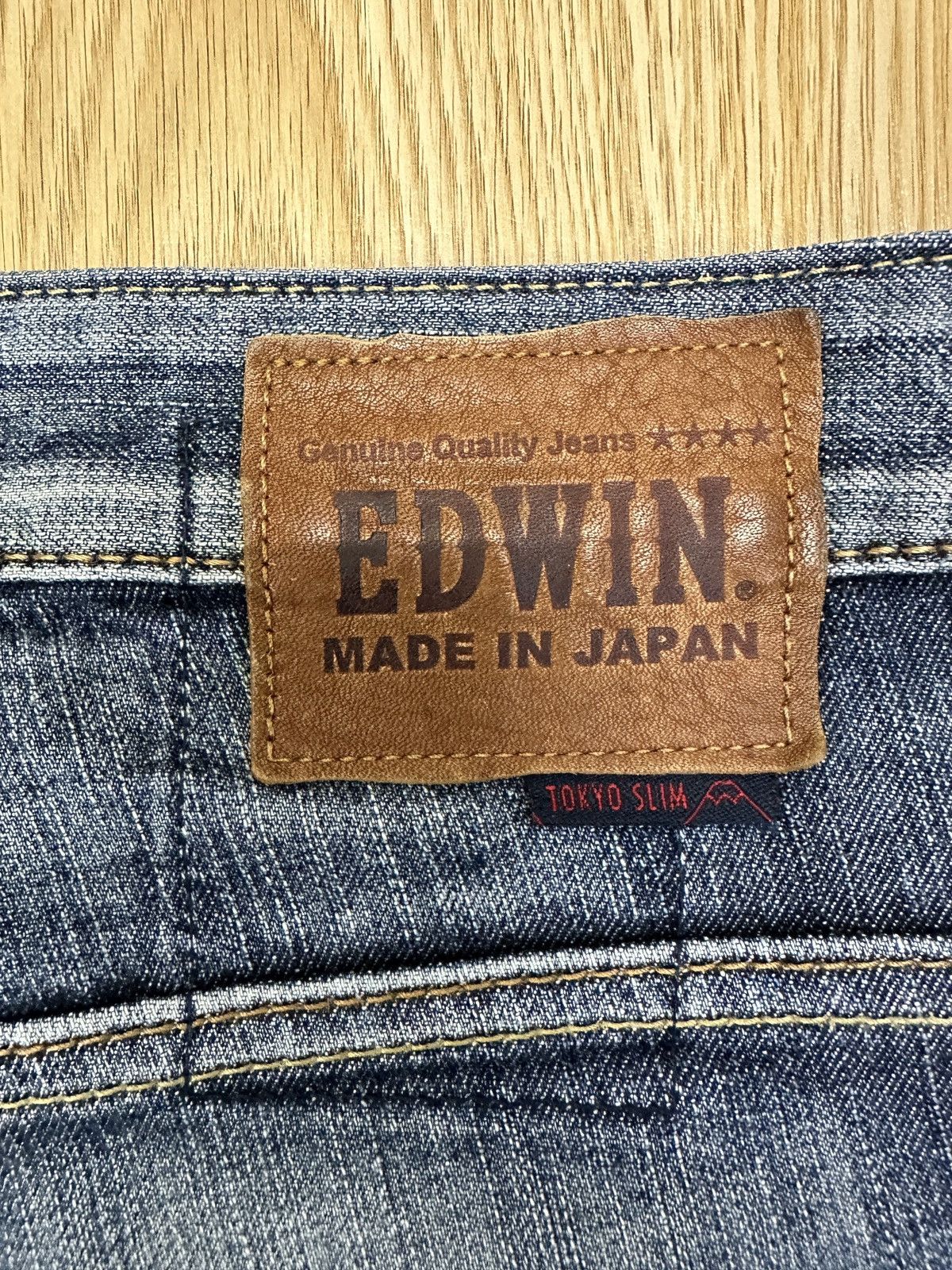 If Six Was Nine Vintage Edwin Tokyo Slim Selvedge By Kaihara Denim J658 Size US 28 / EU 44 - 10 Thumbnail