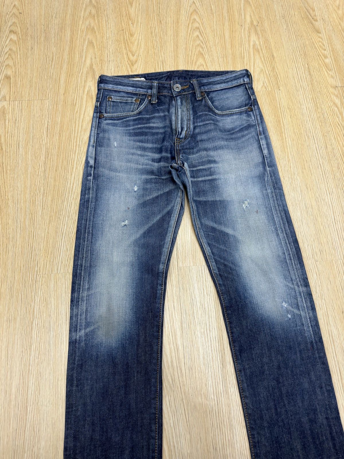 If Six Was Nine Vintage Edwin Tokyo Slim Selvedge By Kaihara Denim J658 Size US 28 / EU 44 - 3 Thumbnail