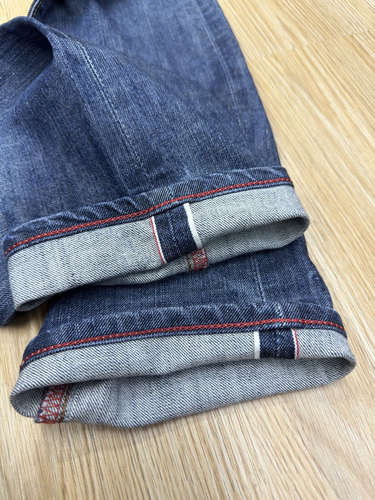 Edwin × Hysteric Glamour × Kaihara Denim RARE EDWIN TOKYO SLIM by KAIHARA Denim Size 28-30 J659 Size US 28 / EU 44 - 8 Thumbnail