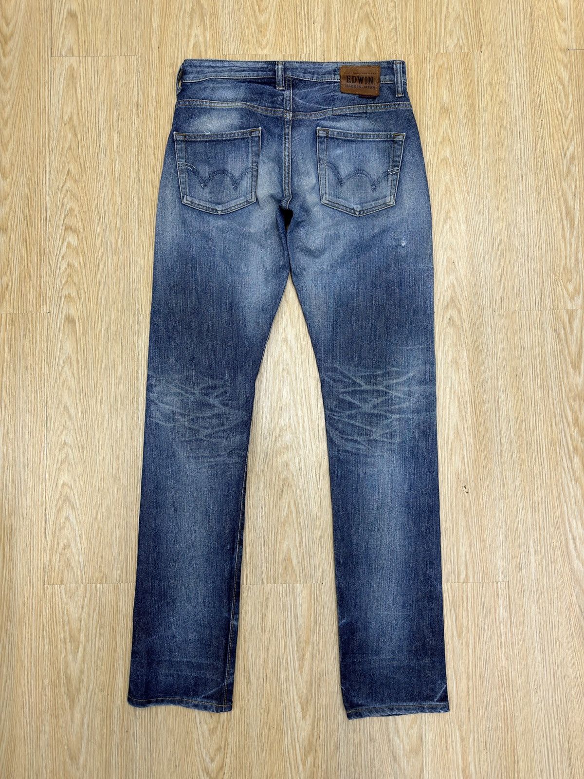 Edwin × Hysteric Glamour × Kaihara Denim RARE EDWIN TOKYO SLIM by KAIHARA Denim Size 28-30 J659 Size US 28 / EU 44 - 2 Thumbnail