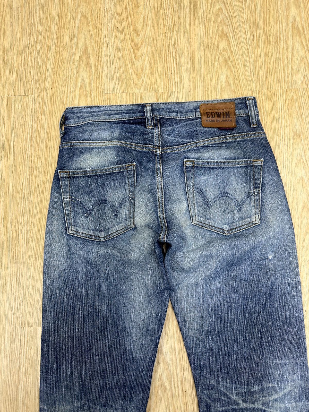 Edwin × Hysteric Glamour × Kaihara Denim RARE EDWIN TOKYO SLIM by KAIHARA Denim Size 28-30 J659 Size US 28 / EU 44 - 9 Thumbnail