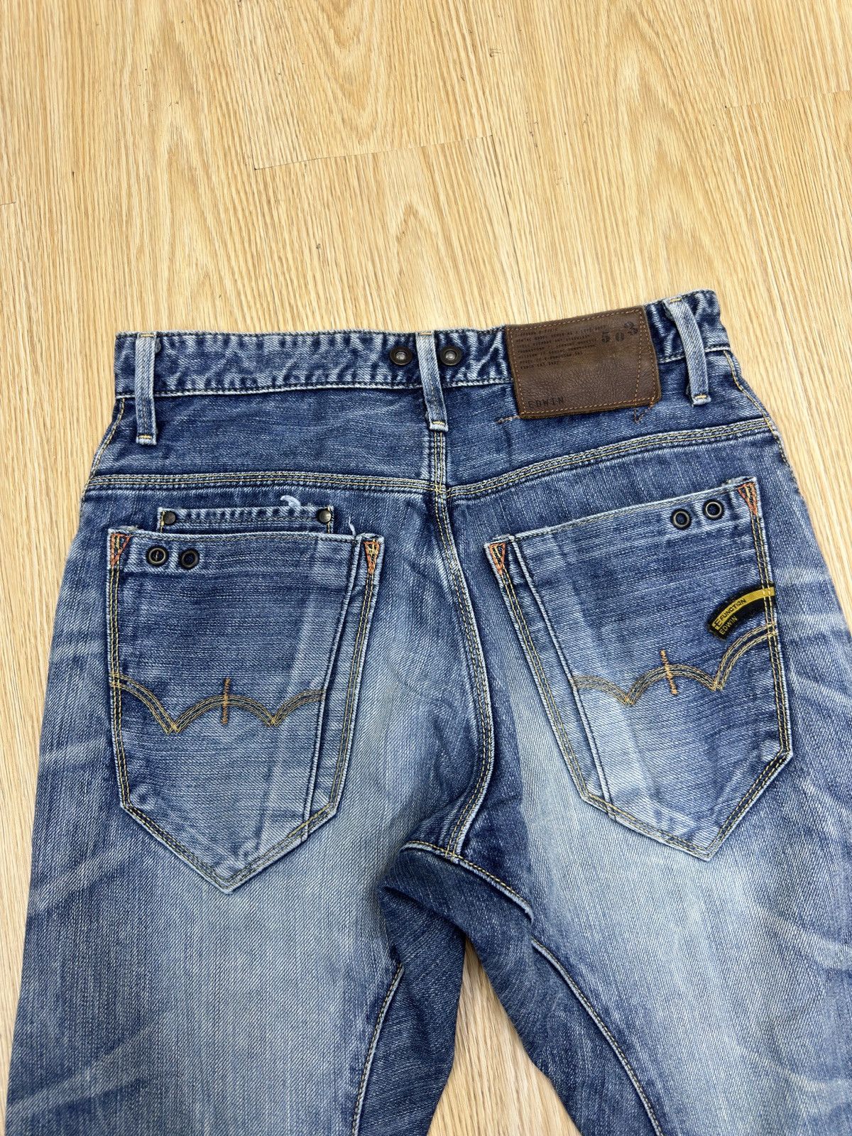 Edwin × If Six Was Nine × Vintage VINTAGE EDWIN 503 E Function Distressed Size 28 J628 Size US 28 / EU 44 - 10 Thumbnail