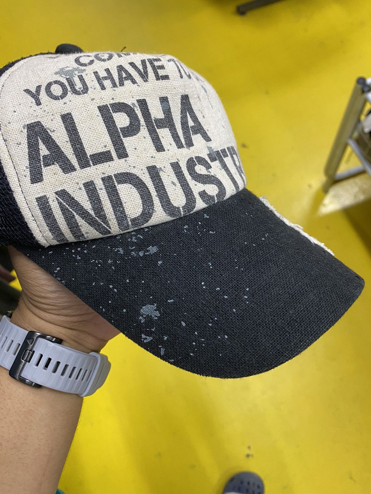 Alpha Industries ALPHA INDUSTRIES Patches Splash Star Trucker Cap Fashion Size ONE SIZE - 8 Thumbnail
