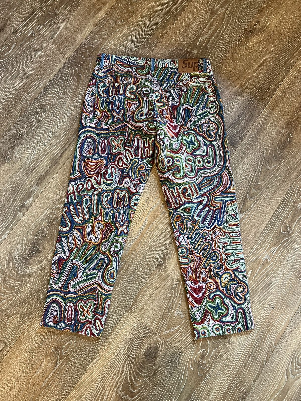 Supreme Supreme SS22 Chainstitch Regular Jeans Size US 32 / EU 48 - 2 Thumbnail