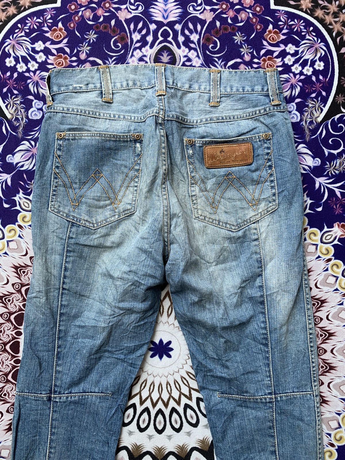 Wrangler Rare Vintage Wrangler Faded Wash Denim Size US 33 - 7 Thumbnail