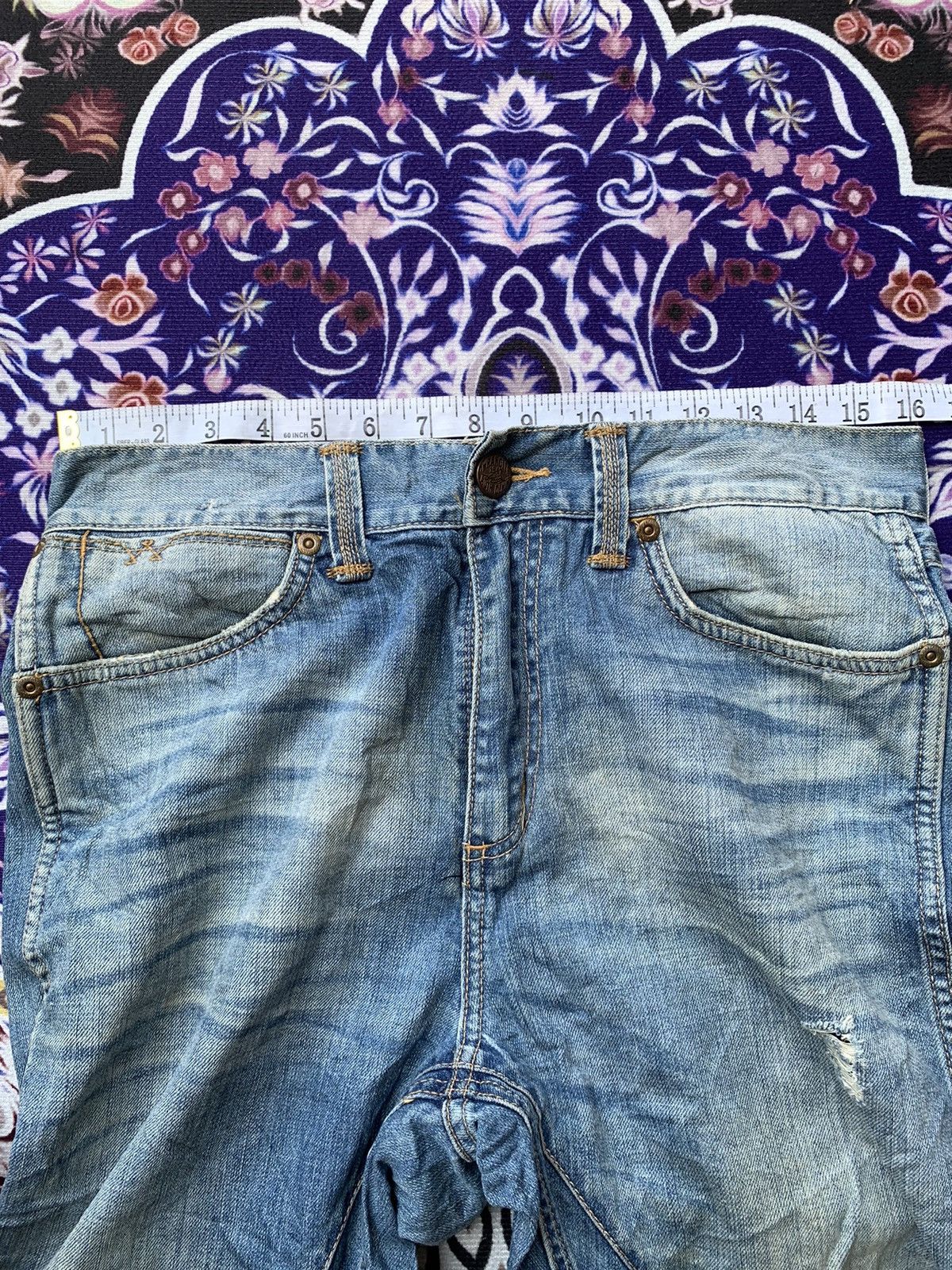 Wrangler Rare Vintage Wrangler Faded Wash Denim Size US 33 - 11 Thumbnail