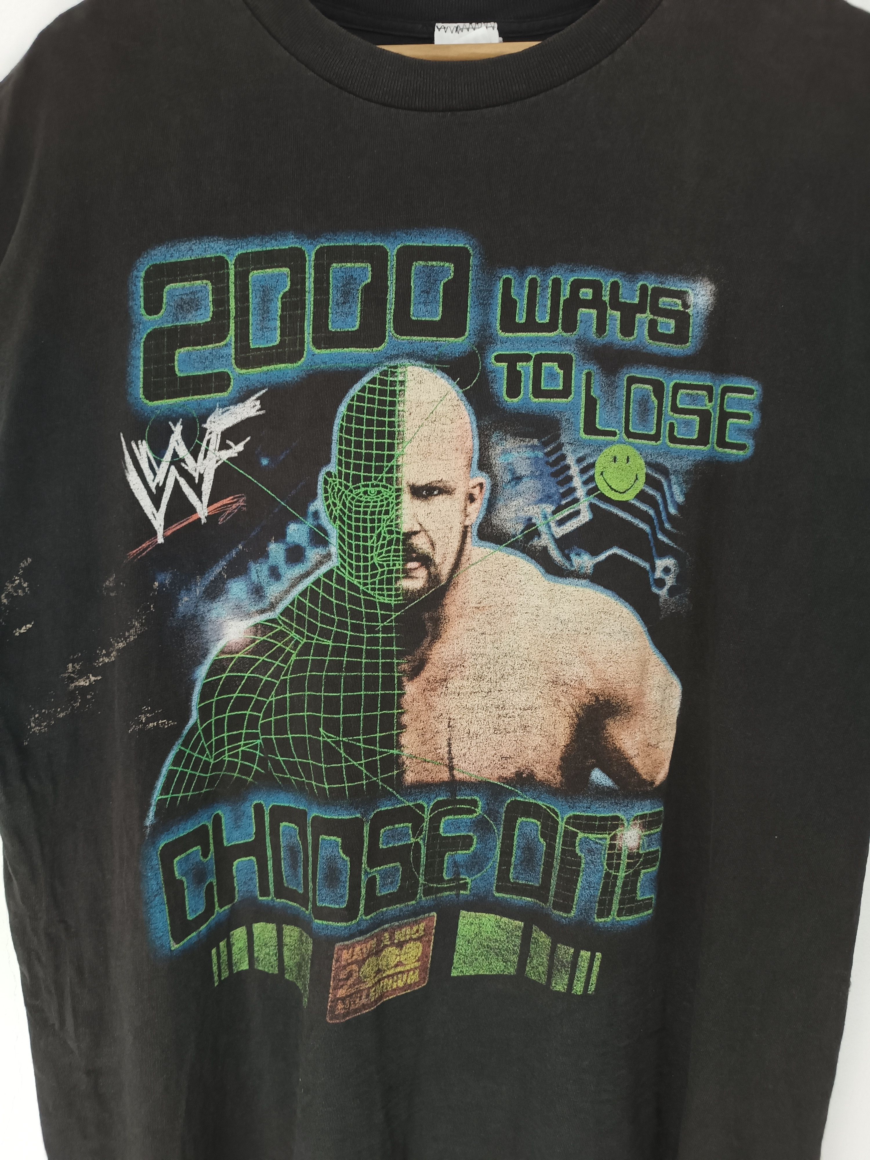 Vintage VINTAGE '00 STONE COLD WF (the rock hulk hogan shawn bret) Size US XL / EU 56 / 4 - 3 Thumbnail