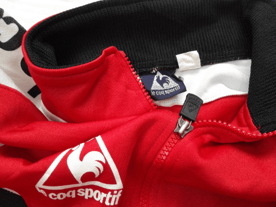 Le Coq Sportif Vintage Le Coq Sportif Red Jacket Size US M / EU 48-50 / 2 - 4 Thumbnail