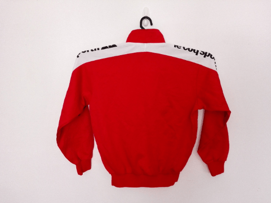 Le Coq Sportif Vintage Le Coq Sportif Red Jacket Size US M / EU 48-50 / 2 - 2 Thumbnail