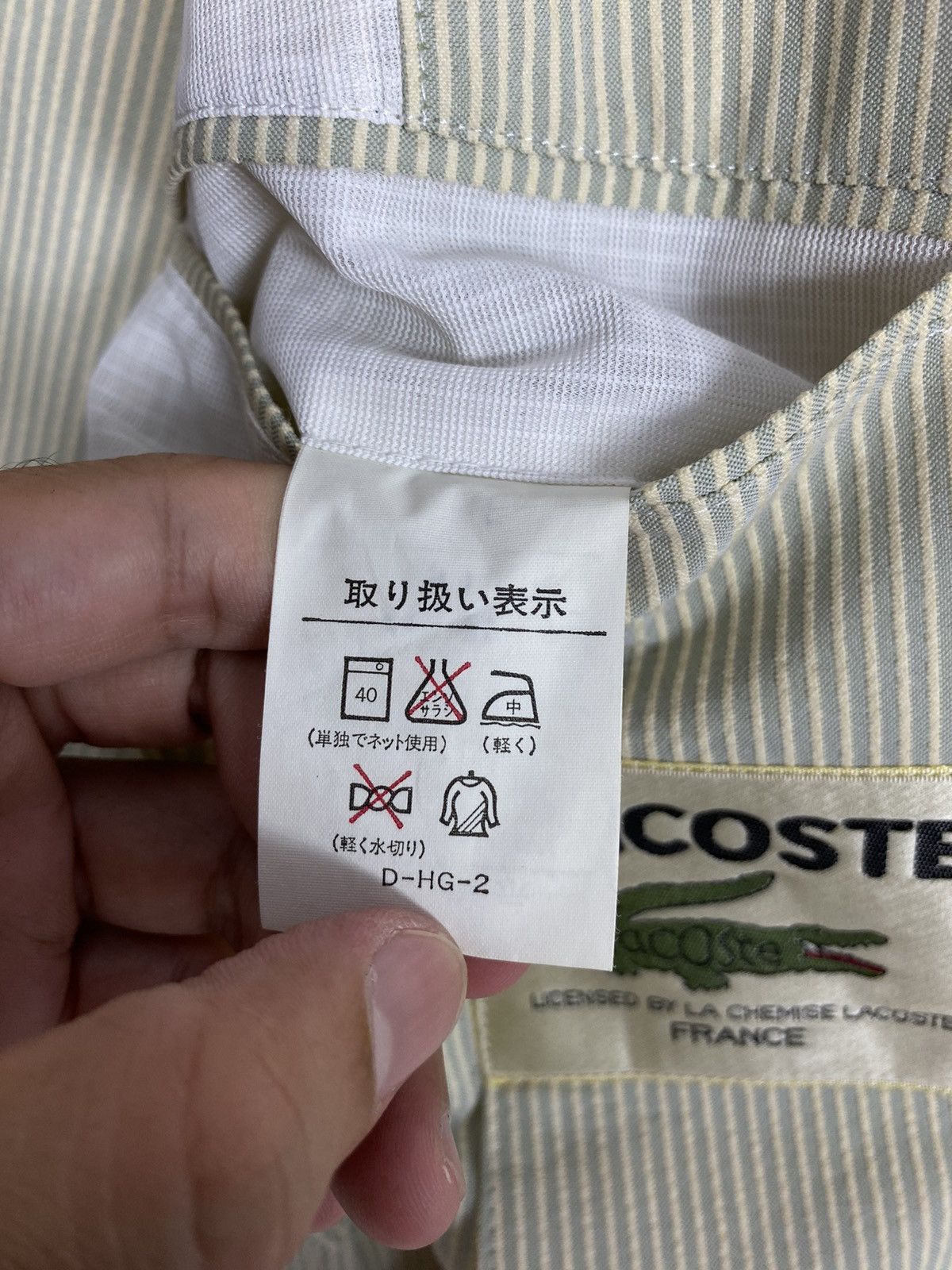 Lacoste Rare‼️ Vintage Lacoste Stripe Single Breasted Sport Blazer Size 42S - 9 Thumbnail