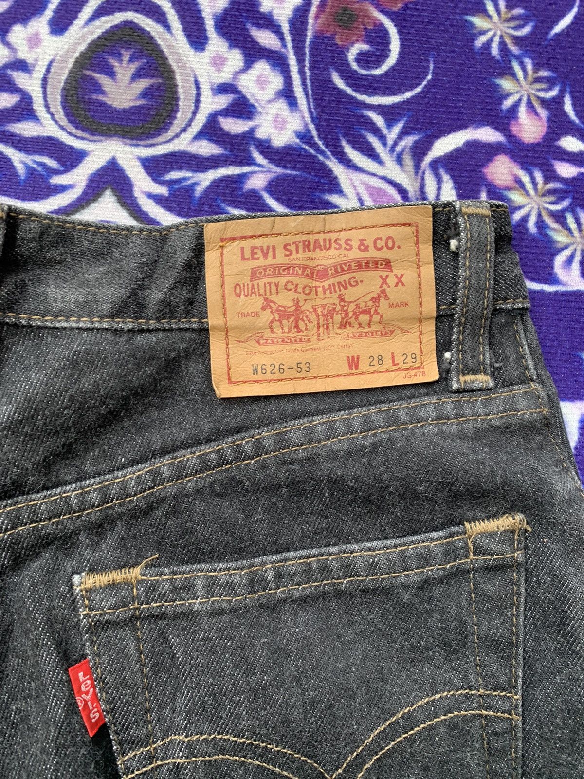 Levi's Crazy Vintage Levis Women 626 Denim Size US 26 / EU 42 - 8 Thumbnail