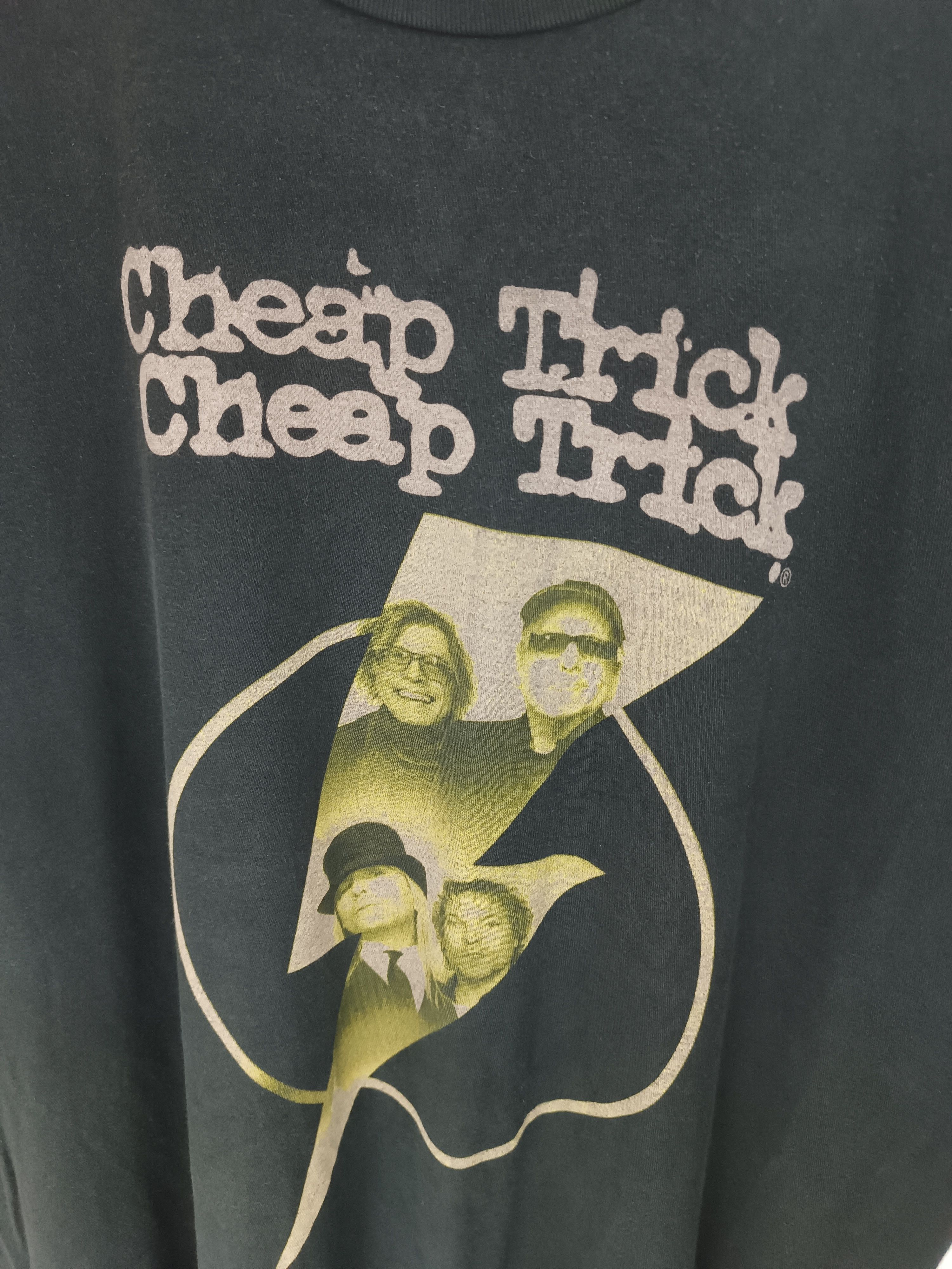 Band Tees VINTAGE '17 CHEAP TRICK TOUR (lynyrd poison styx zz top) Size US XL / EU 56 / 4 - 5 Thumbnail