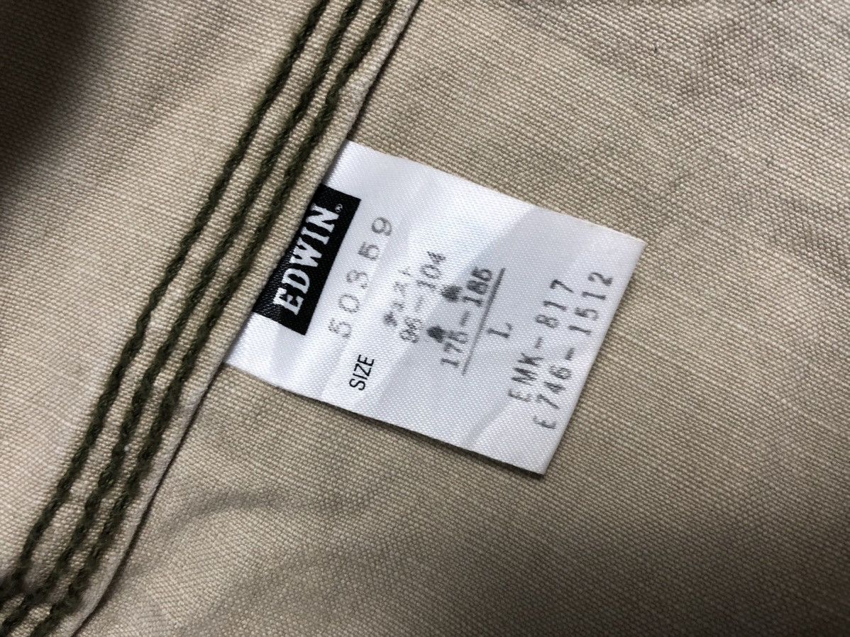 Edwin × Vintage Edwin Stone Washed Chore Workers Jacket Size US L / EU 52-54 / 3 - 10 Thumbnail