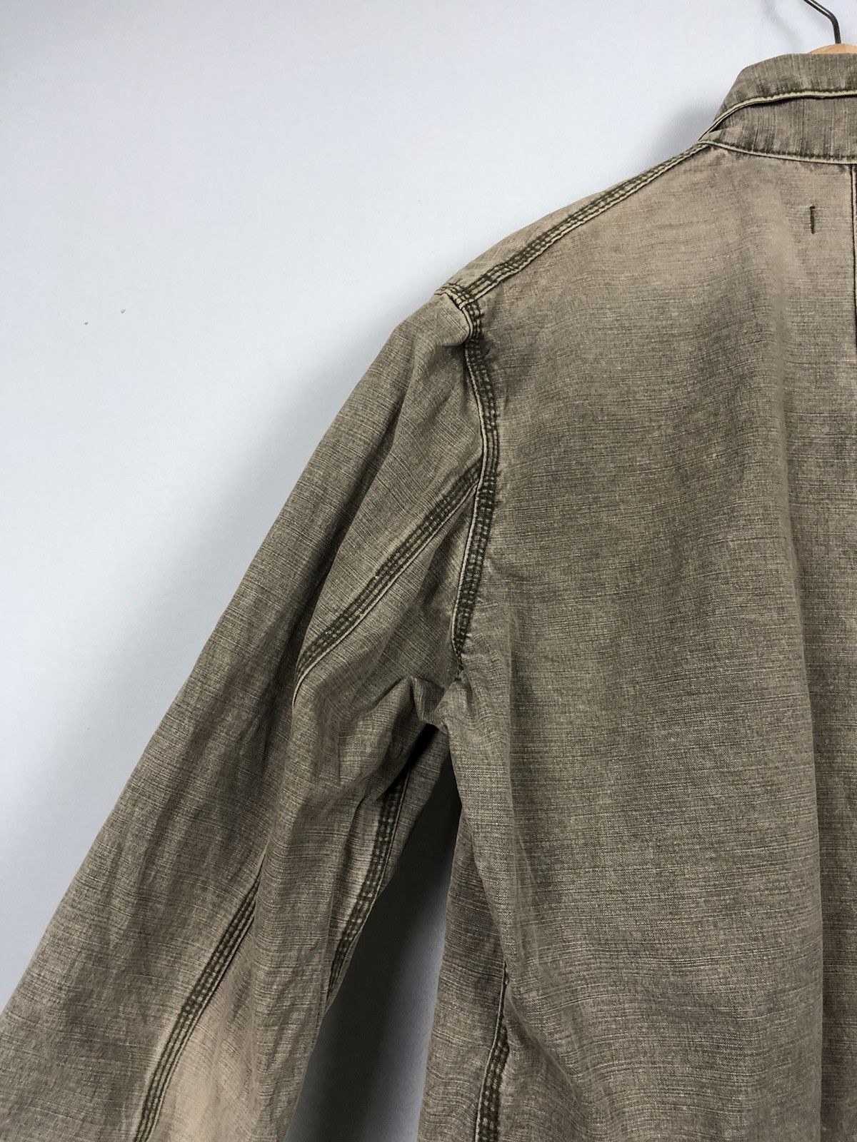 Edwin × Vintage Edwin Stone Washed Chore Workers Jacket Size US L / EU 52-54 / 3 - 7 Thumbnail