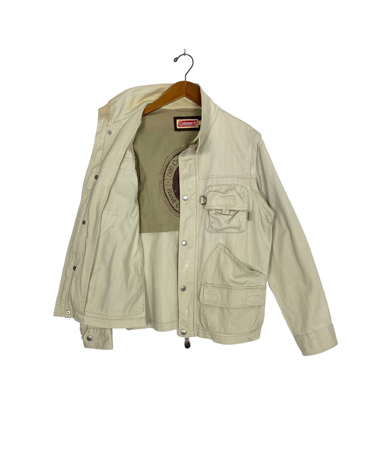 Coleman Rare‼️ Vintage Coleman Utility Snap Button Jacket Size US S / EU 44-46 / 1 - 1 Thumbnail