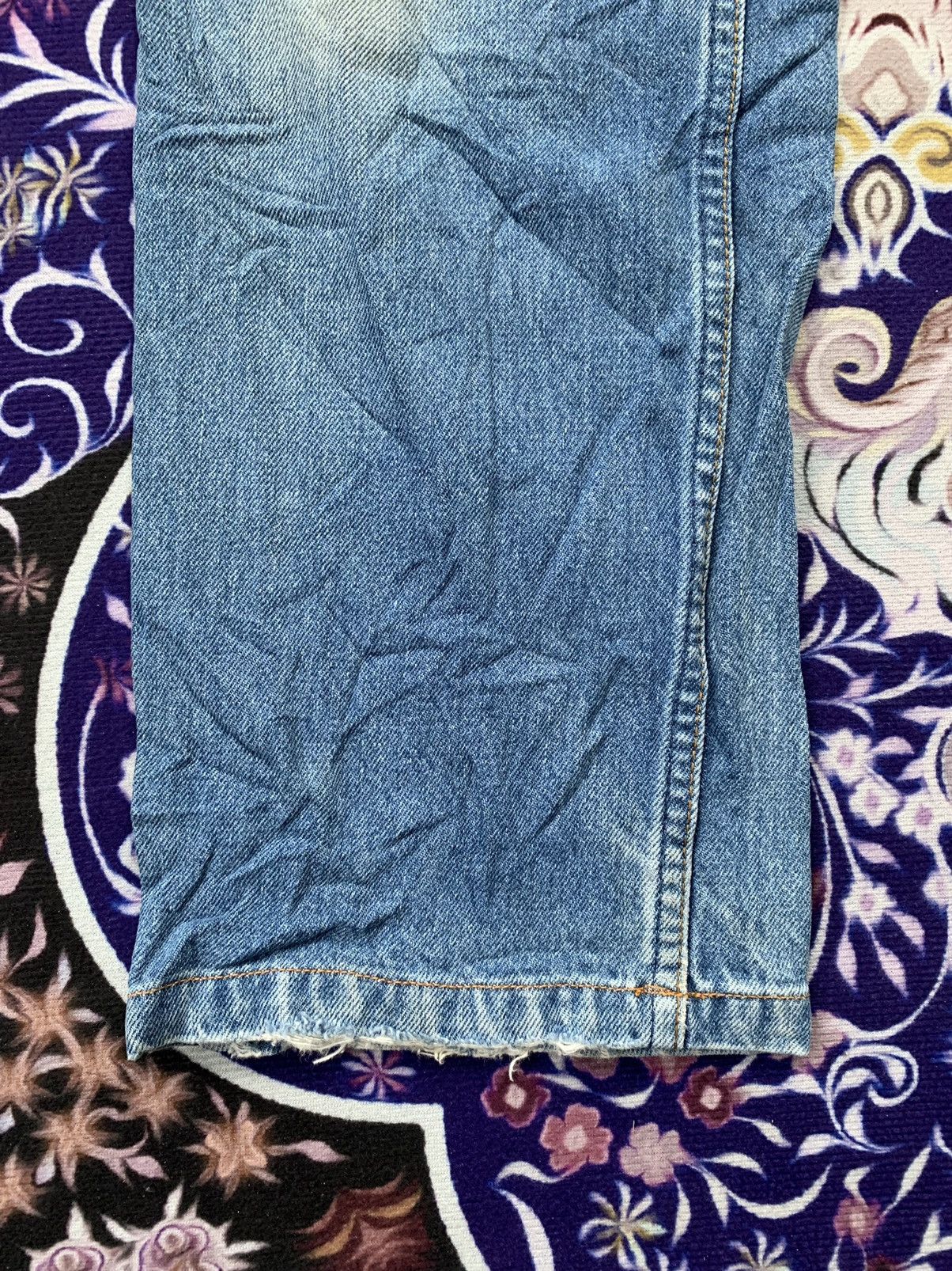 Levi's Vintage Levis 515 Faded Stone Wash Denim Size US 33 - 4 Thumbnail