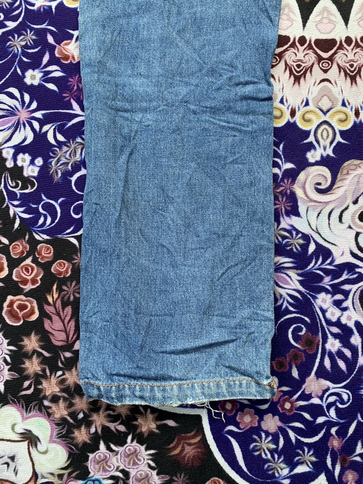 Levi's Vintage Levis 515 Faded Stone Wash Denim Size US 33 - 9 Thumbnail