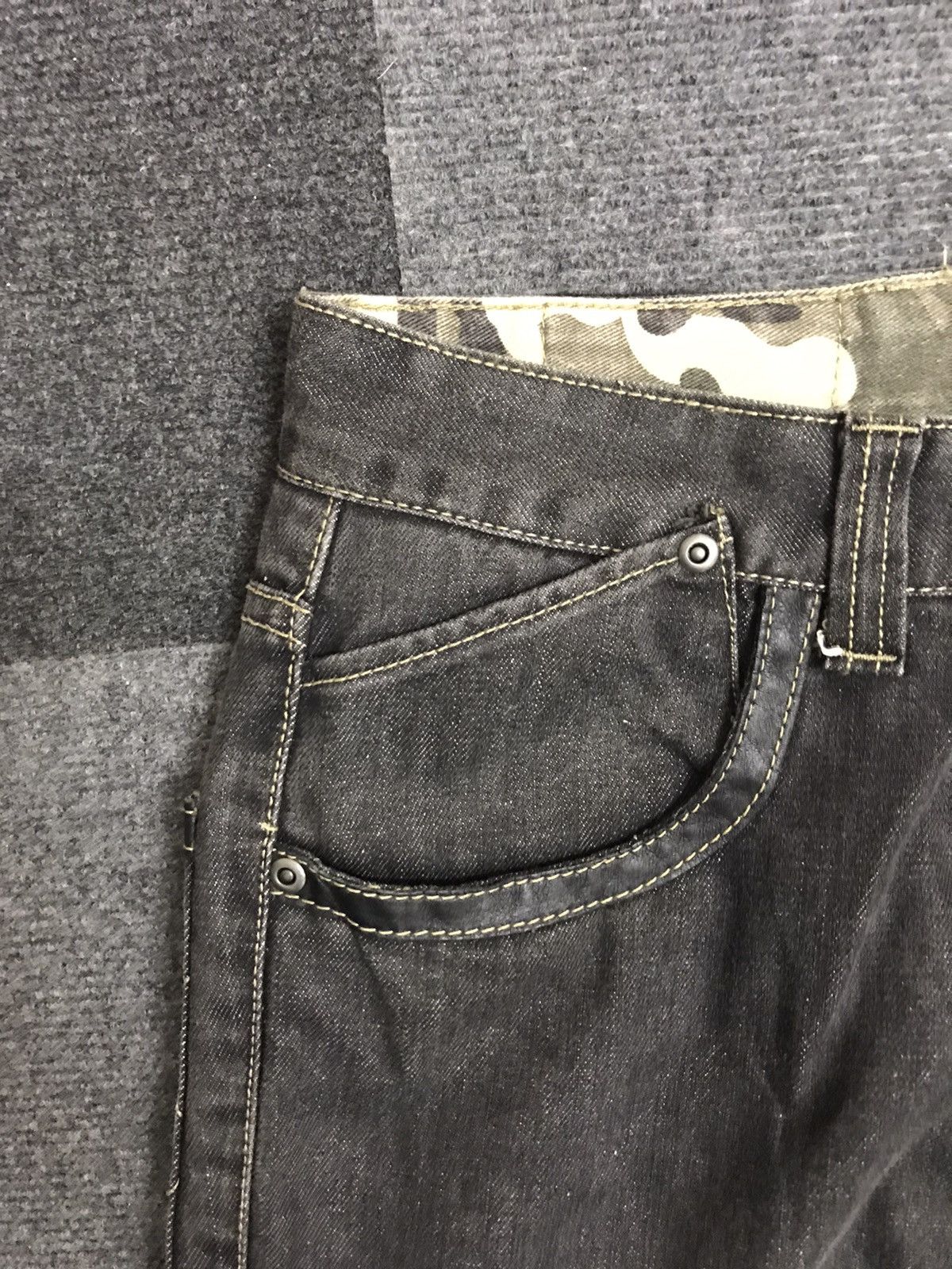 Japanese Brand Greedy Japan Biker Very Rare Racing Archival Jeans F717 Size US 28 / EU 44 - 9 Thumbnail