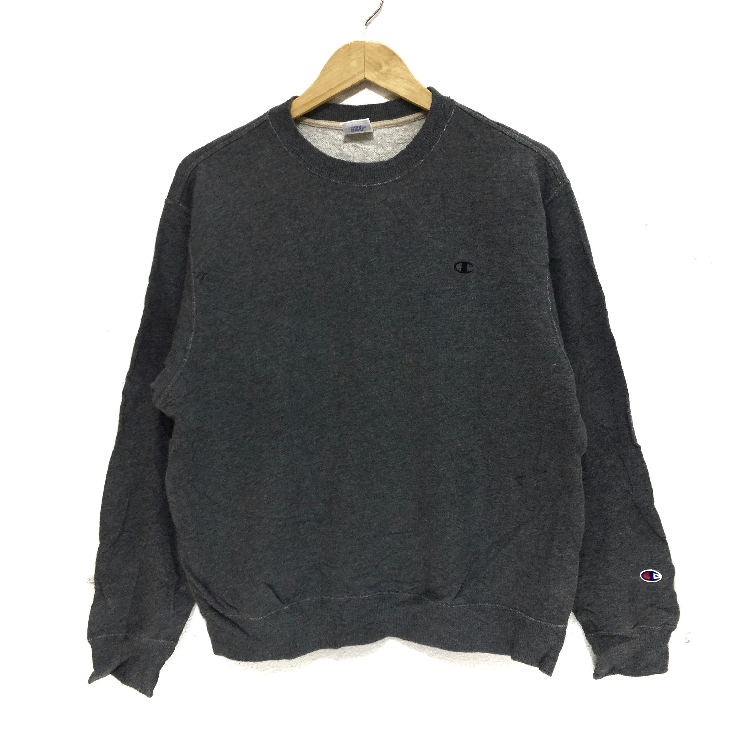 Champion CHAMPION Sweatshirt Gray Color Pullover Basketball Sweater Size US L / EU 52-54 / 3 - 1 Thumbnail