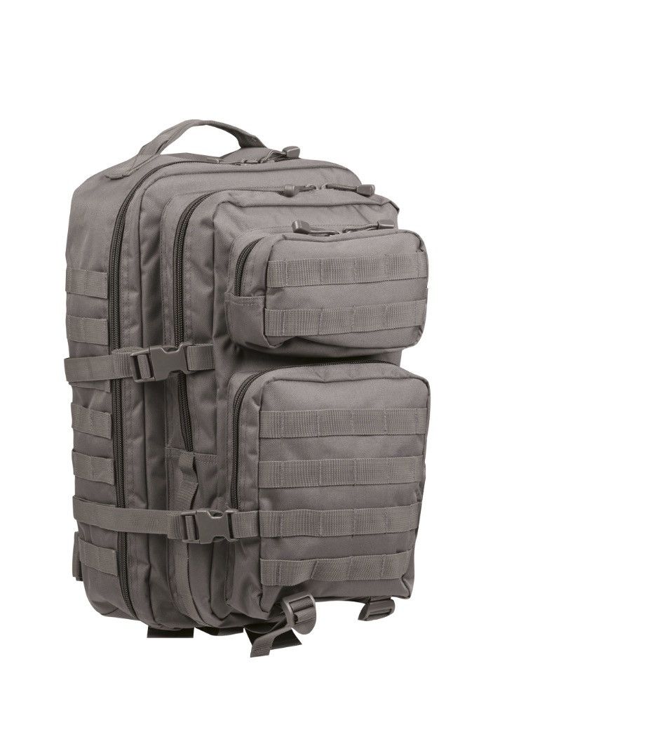 Military Grey Assault Back Pack