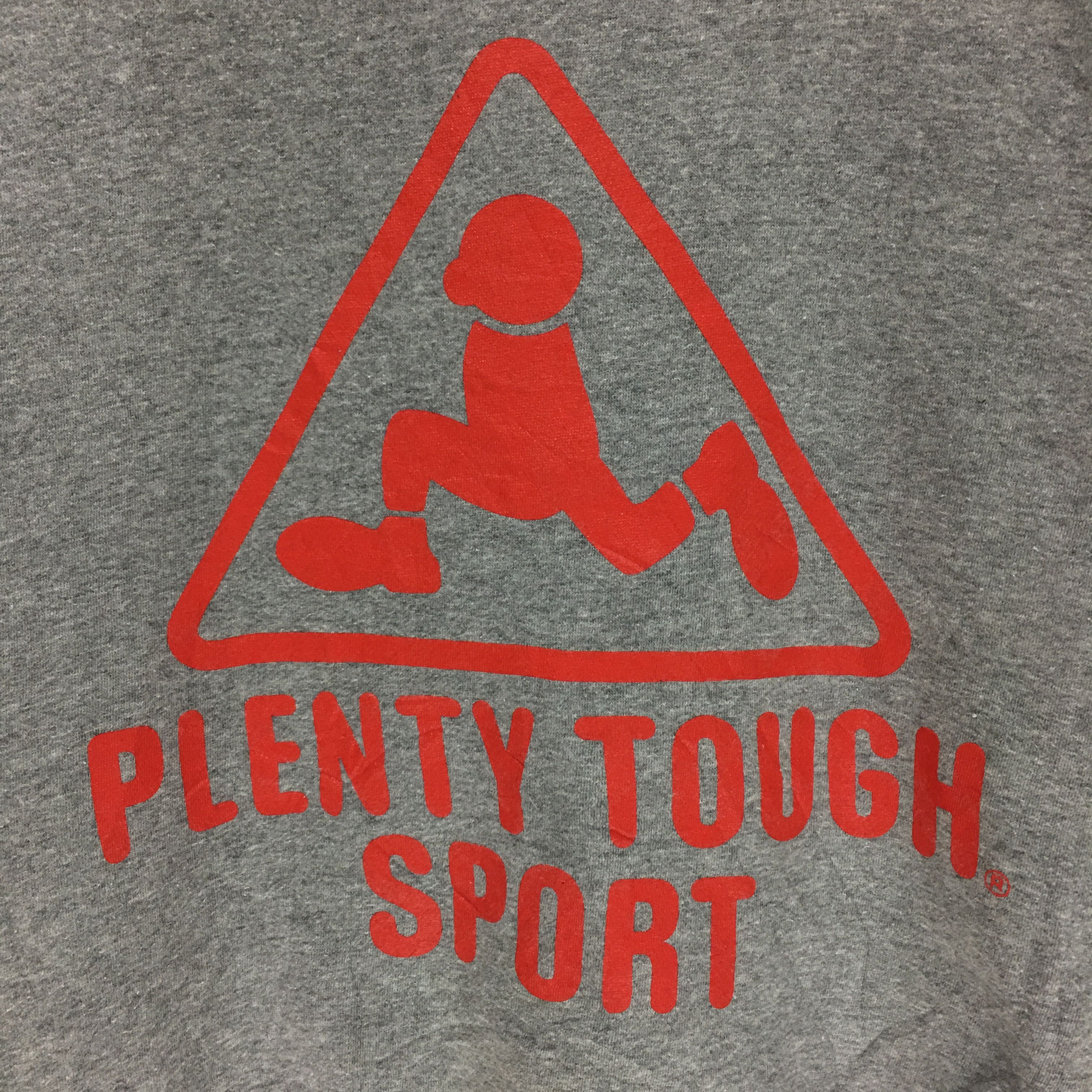 Vintage Vintage PLENTY TOUGH SPORT Sweatshirt Logo Crewneck Sweater Size US L / EU 52-54 / 3 - 3 Thumbnail