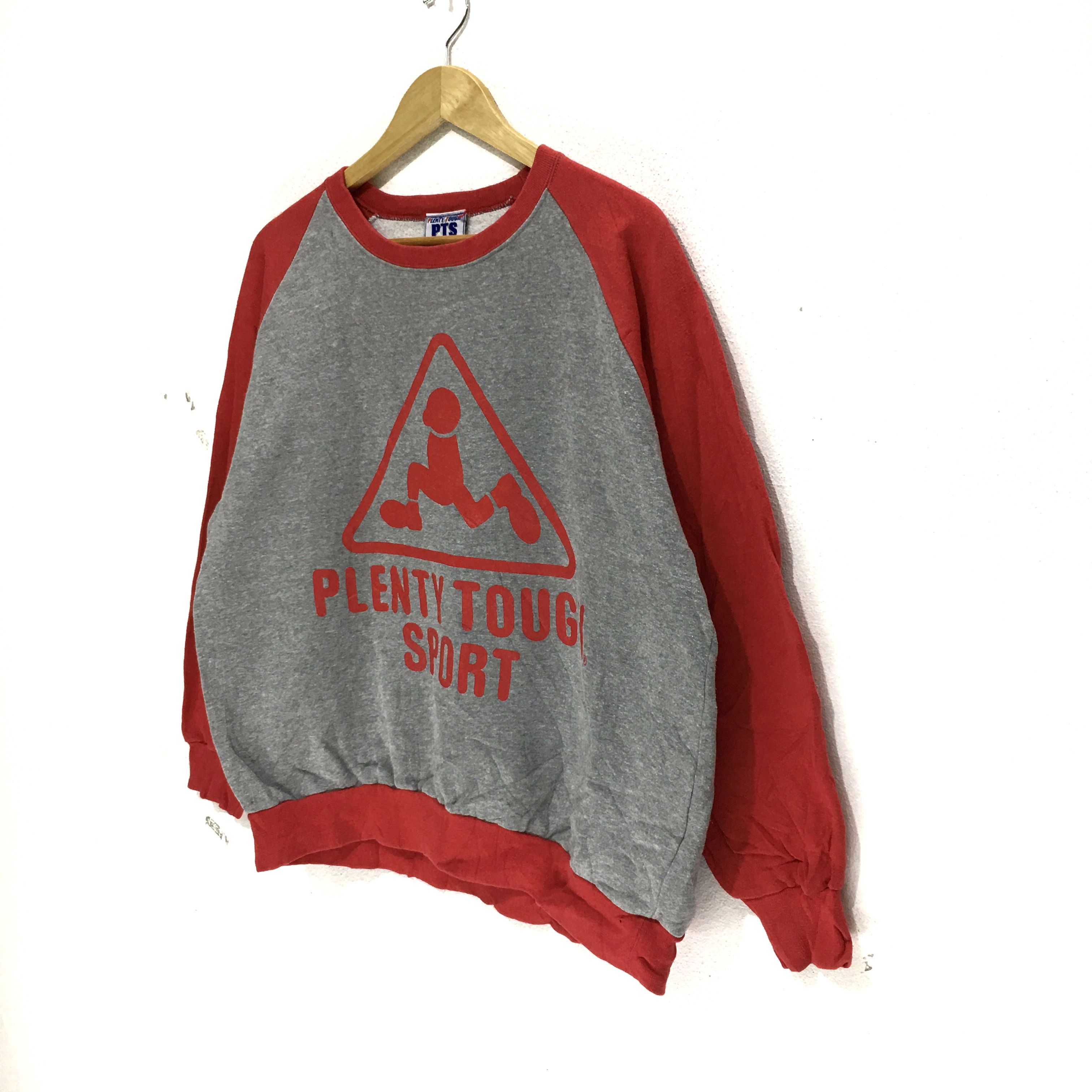 Vintage Vintage PLENTY TOUGH SPORT Sweatshirt Logo Crewneck Sweater Size US L / EU 52-54 / 3 - 5 Thumbnail