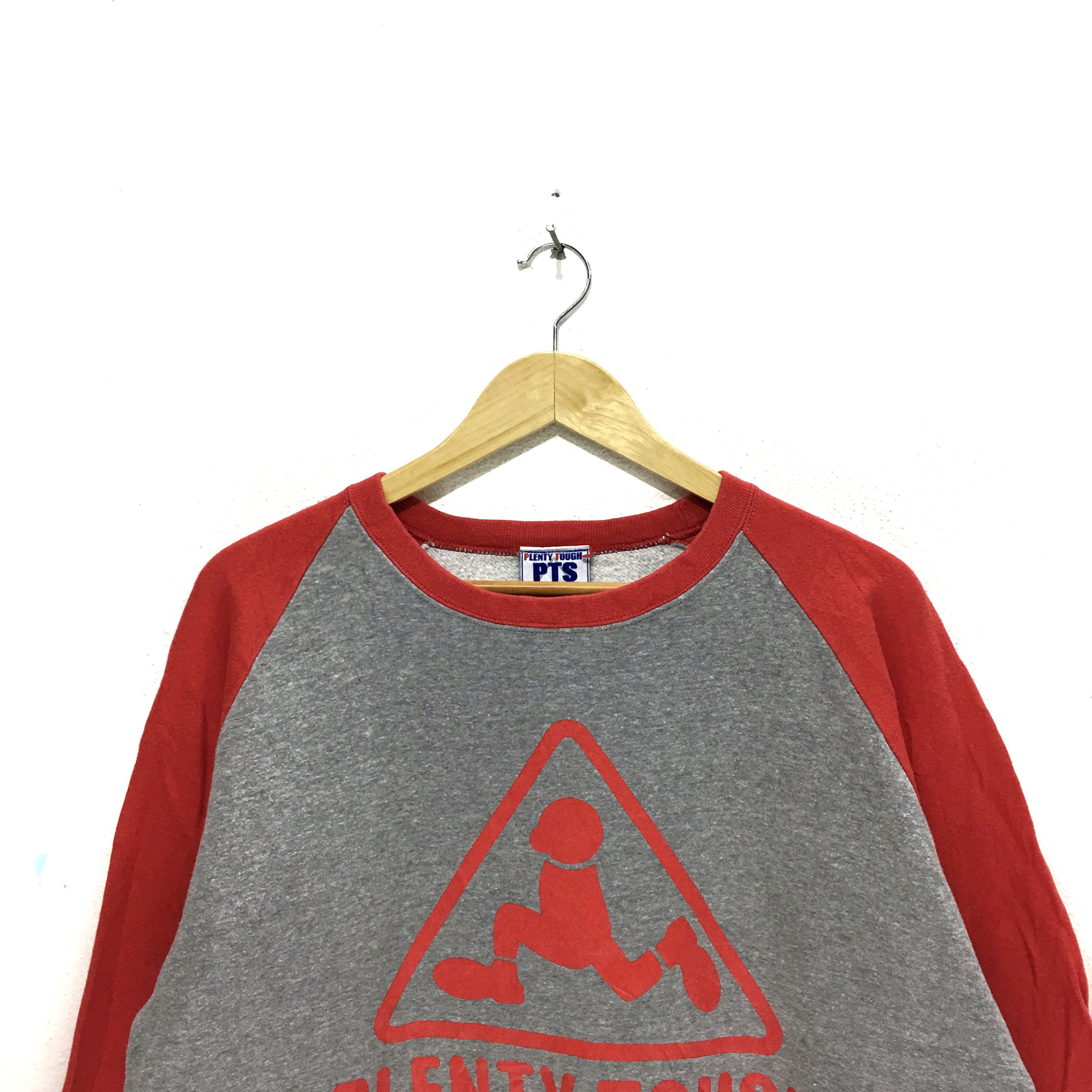 Vintage Vintage PLENTY TOUGH SPORT Sweatshirt Logo Crewneck Sweater Size US L / EU 52-54 / 3 - 2 Thumbnail