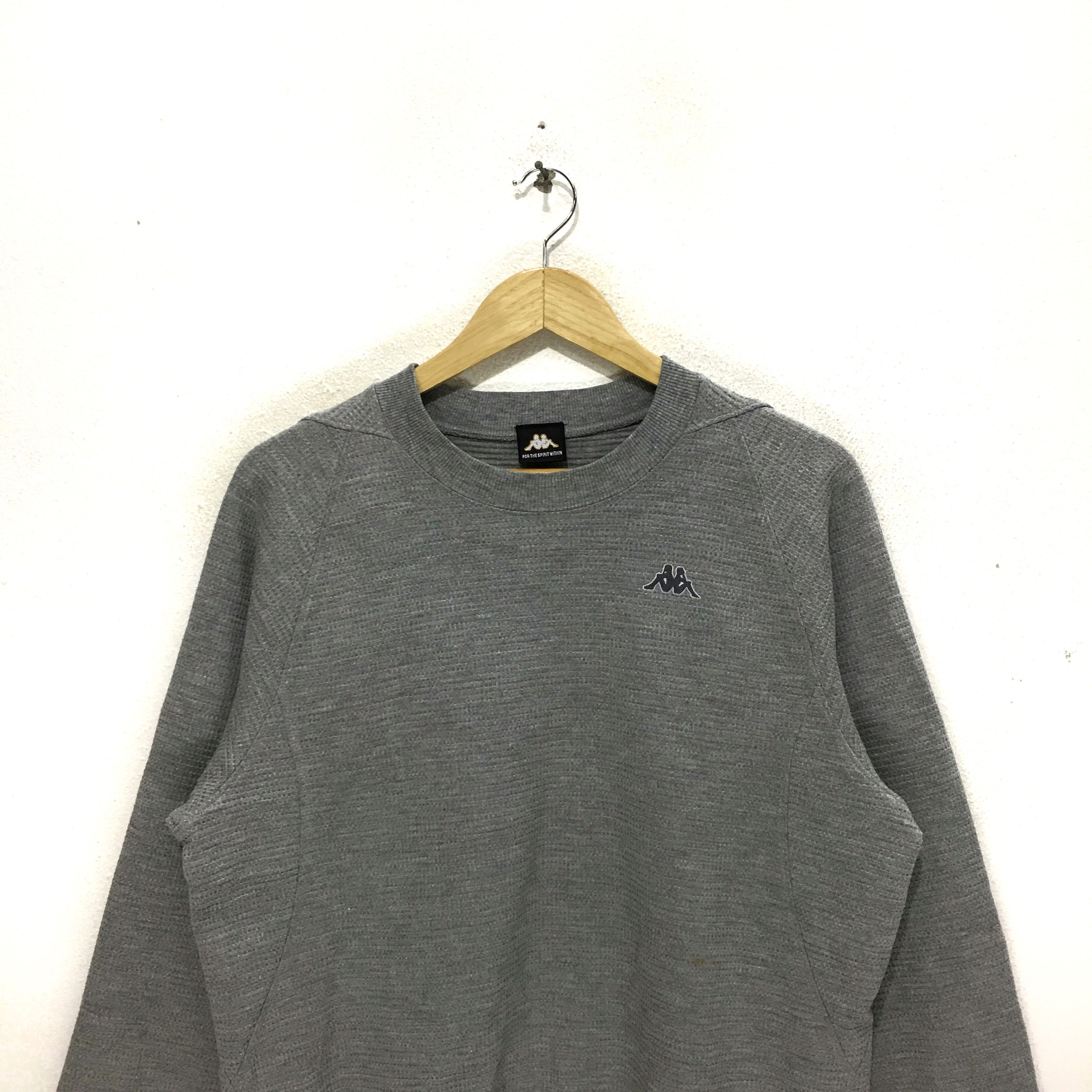 Kappa × Vintage Vtg KAPPA ITALIA Football Sportswear Sweatshirt Sweater Size US L / EU 52-54 / 3 - 2 Thumbnail