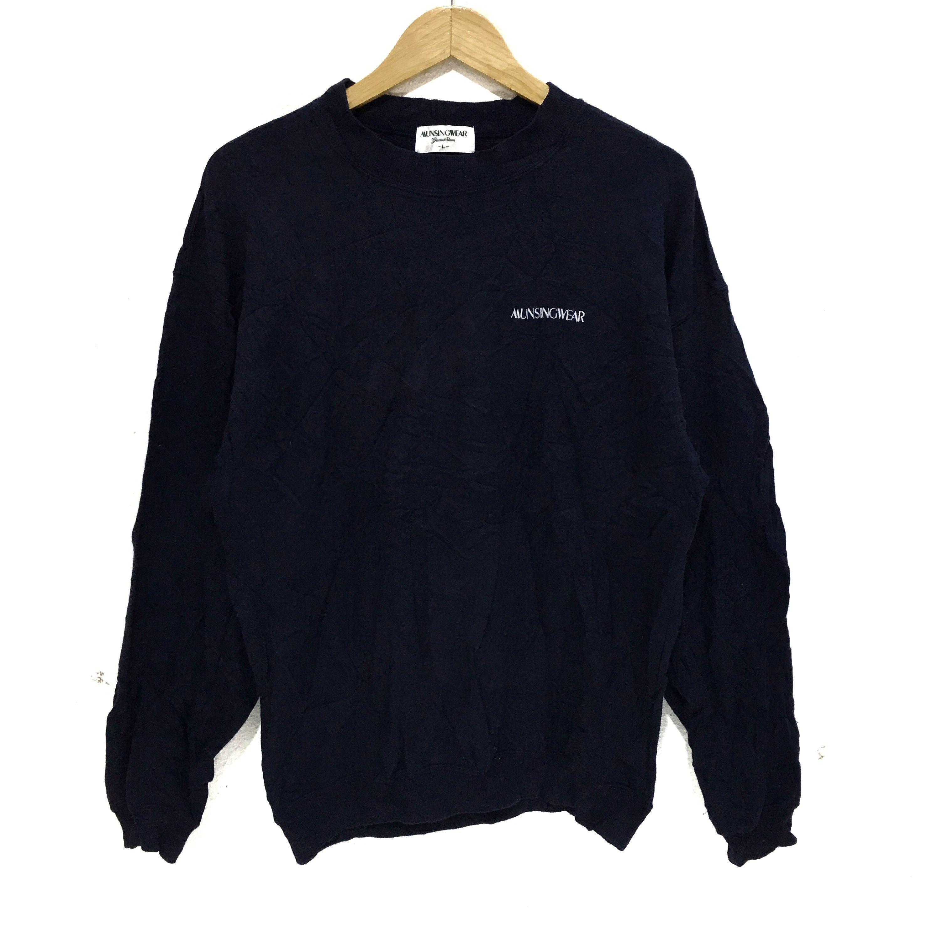 Grand Slam × Vintage Vintage MUNSINGWEAR GRANDSLAM Tennis Sweatshirt Sweater Size US L / EU 52-54 / 3 - 2 Thumbnail