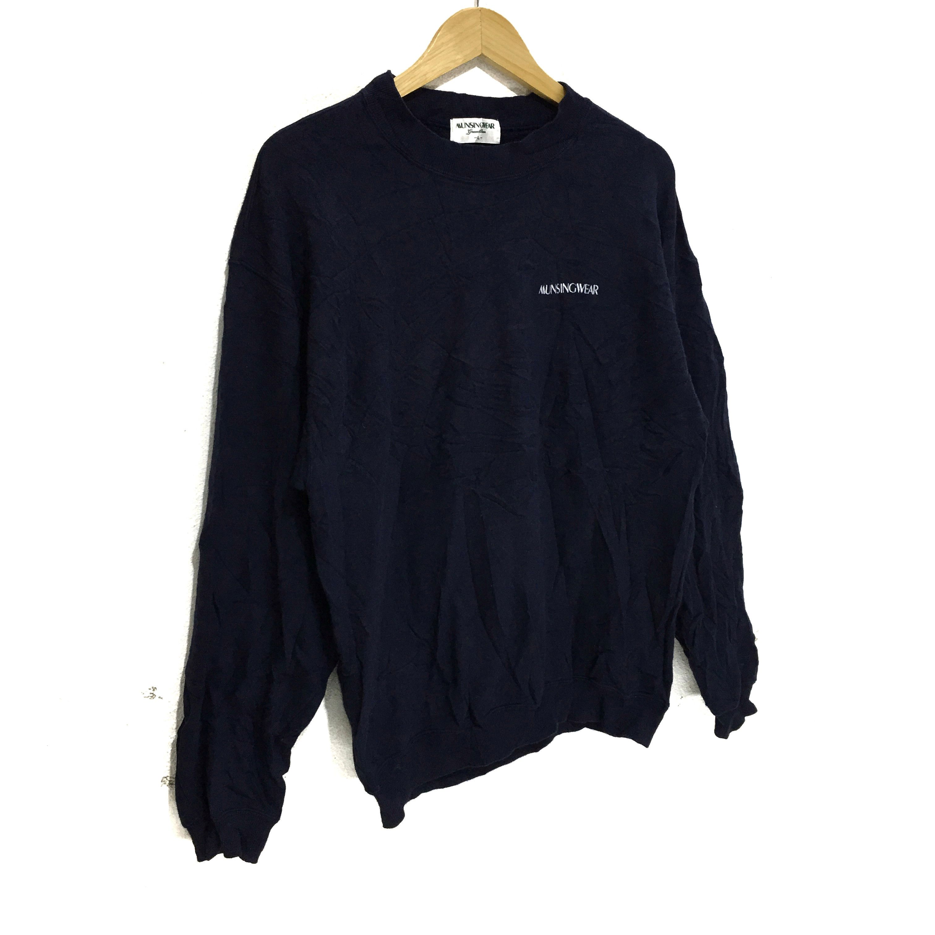 Grand Slam × Vintage Vintage MUNSINGWEAR GRANDSLAM Tennis Sweatshirt Sweater Size US L / EU 52-54 / 3 - 4 Thumbnail