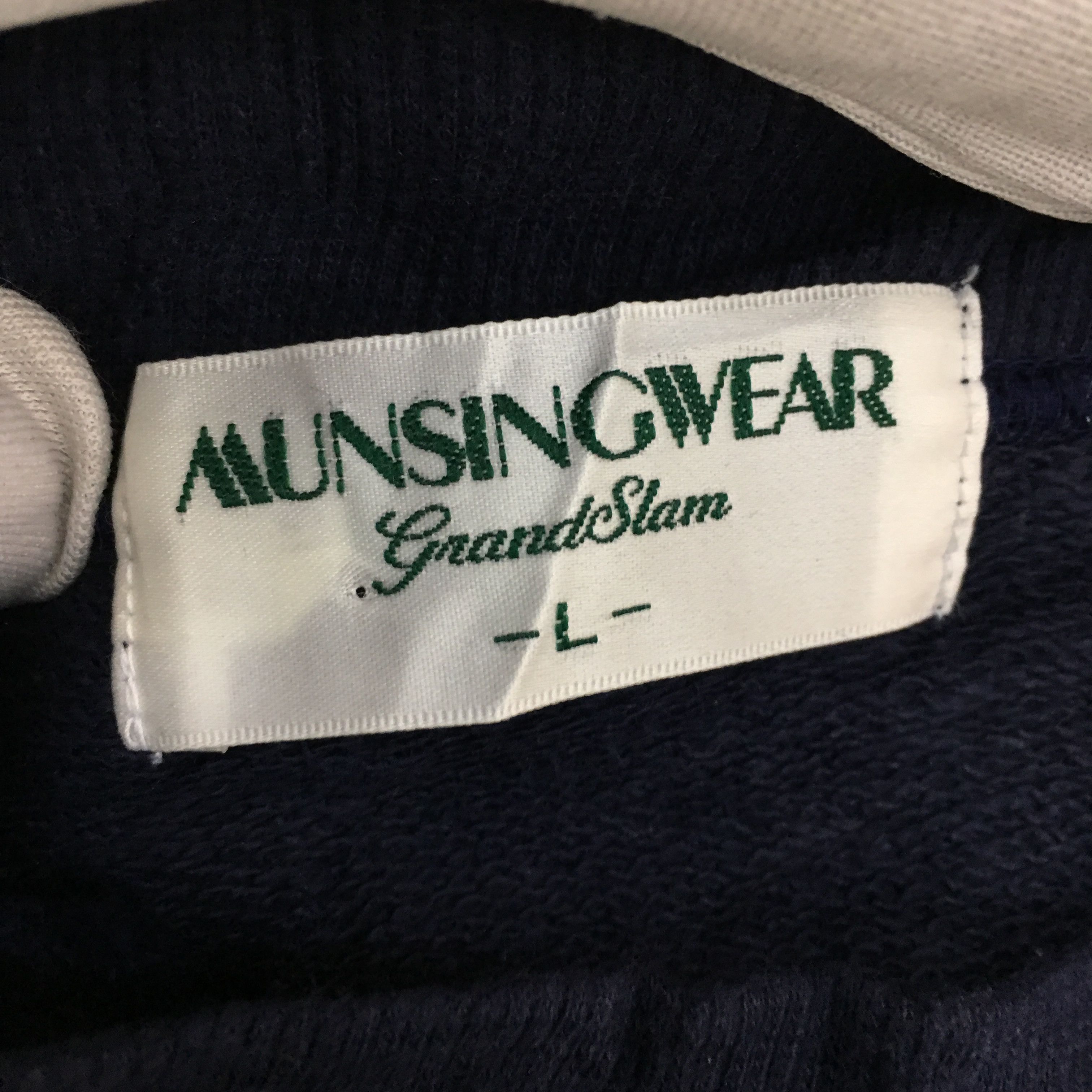 Grand Slam × Vintage Vintage MUNSINGWEAR GRANDSLAM Tennis Sweatshirt Sweater Size US L / EU 52-54 / 3 - 9 Thumbnail