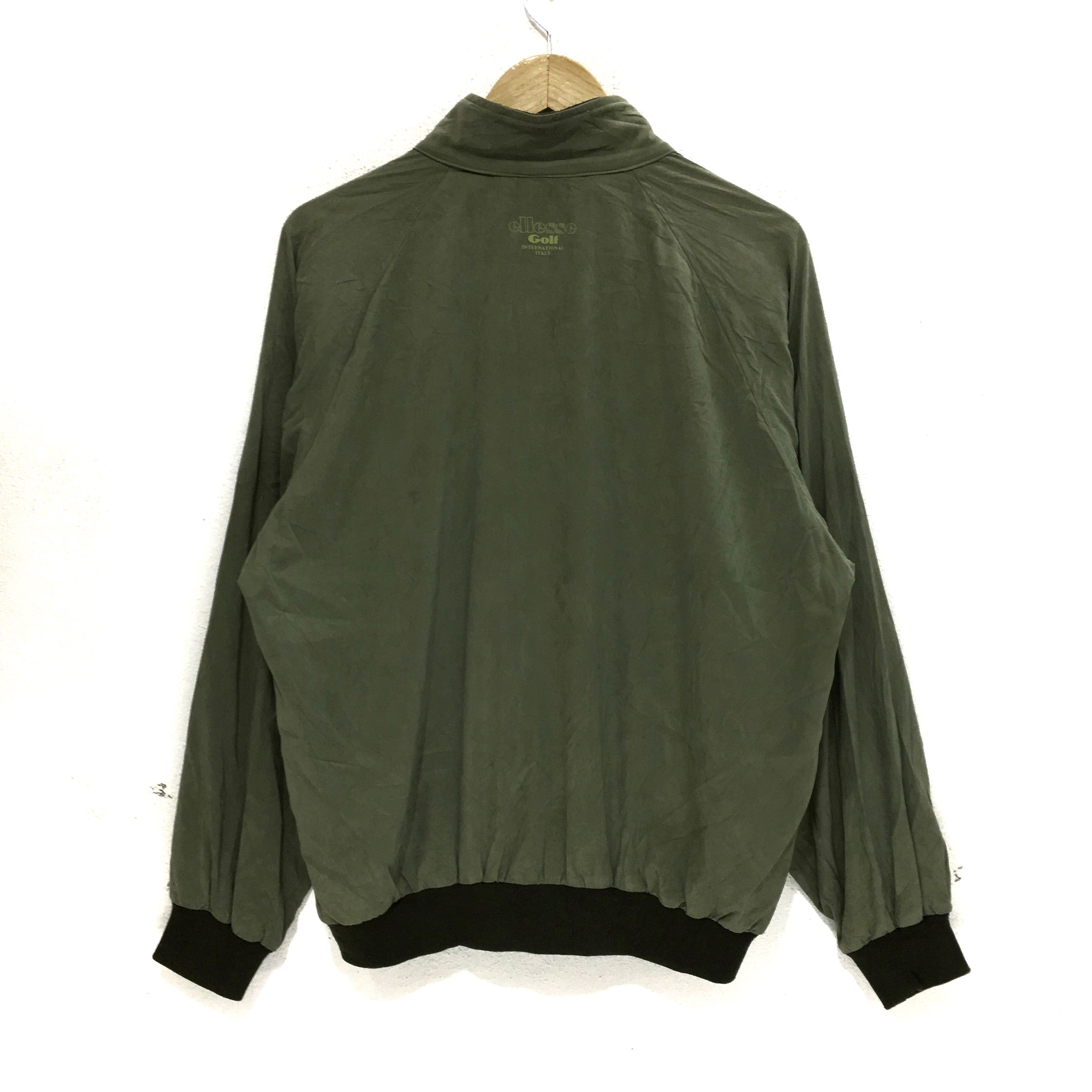 Ellesse Vtg ELLESSE GOLF UOMO Sweatshirt Green Golf Team Sweater Size L / US 10 / IT 46 - 5 Thumbnail
