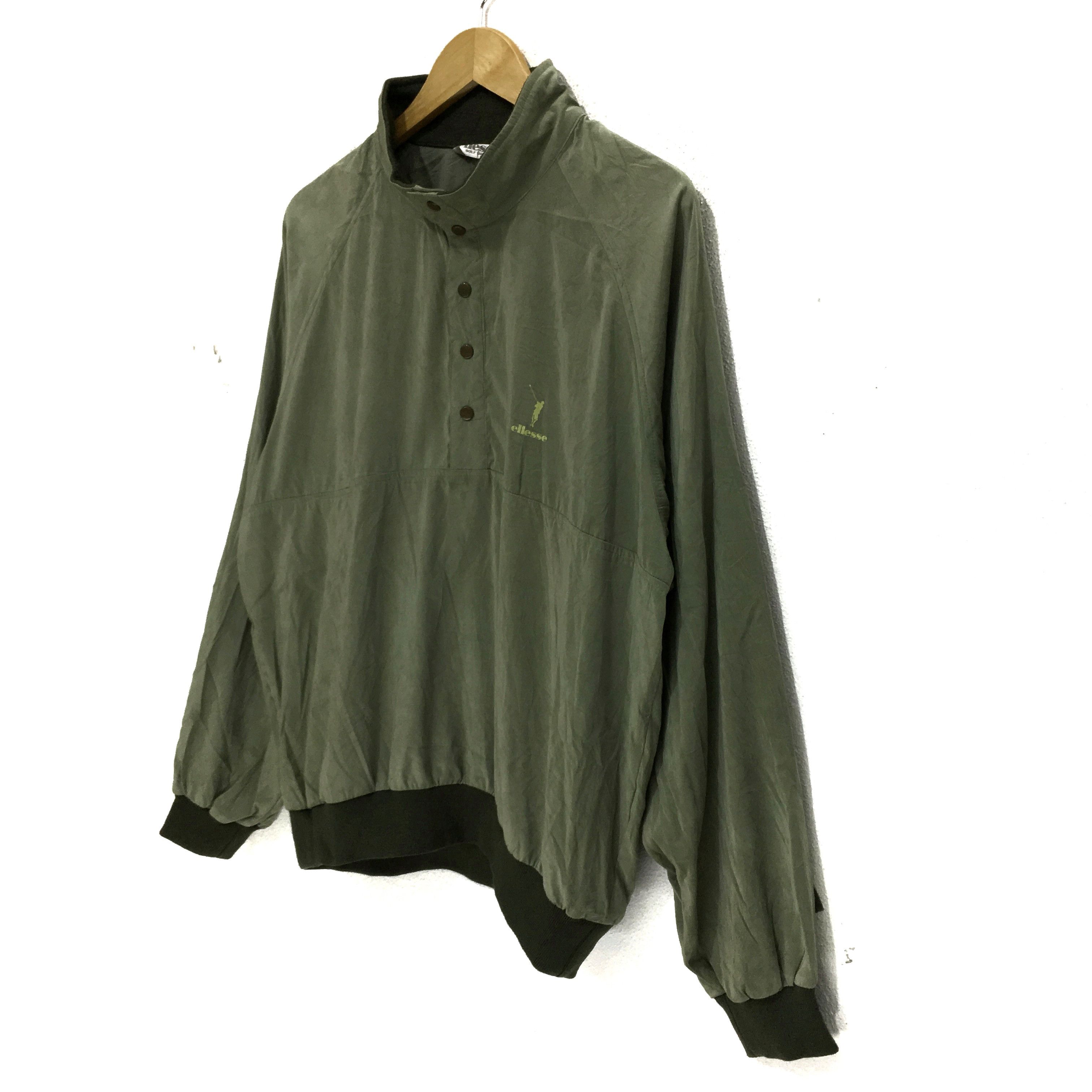 Ellesse Vtg ELLESSE GOLF UOMO Sweatshirt Green Golf Team Sweater Size L / US 10 / IT 46 - 4 Thumbnail