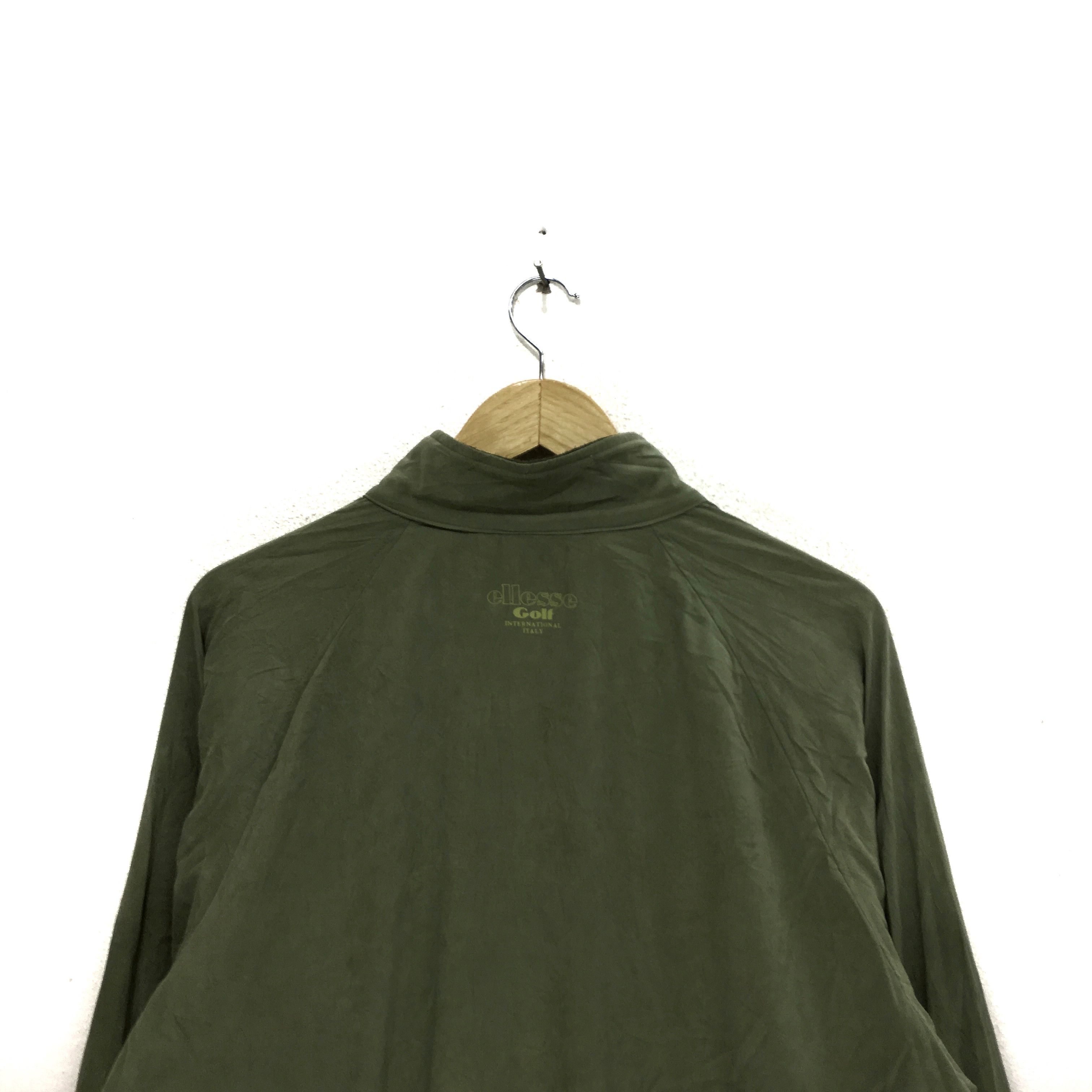 Ellesse Vtg ELLESSE GOLF UOMO Sweatshirt Green Golf Team Sweater Size L / US 10 / IT 46 - 6 Thumbnail