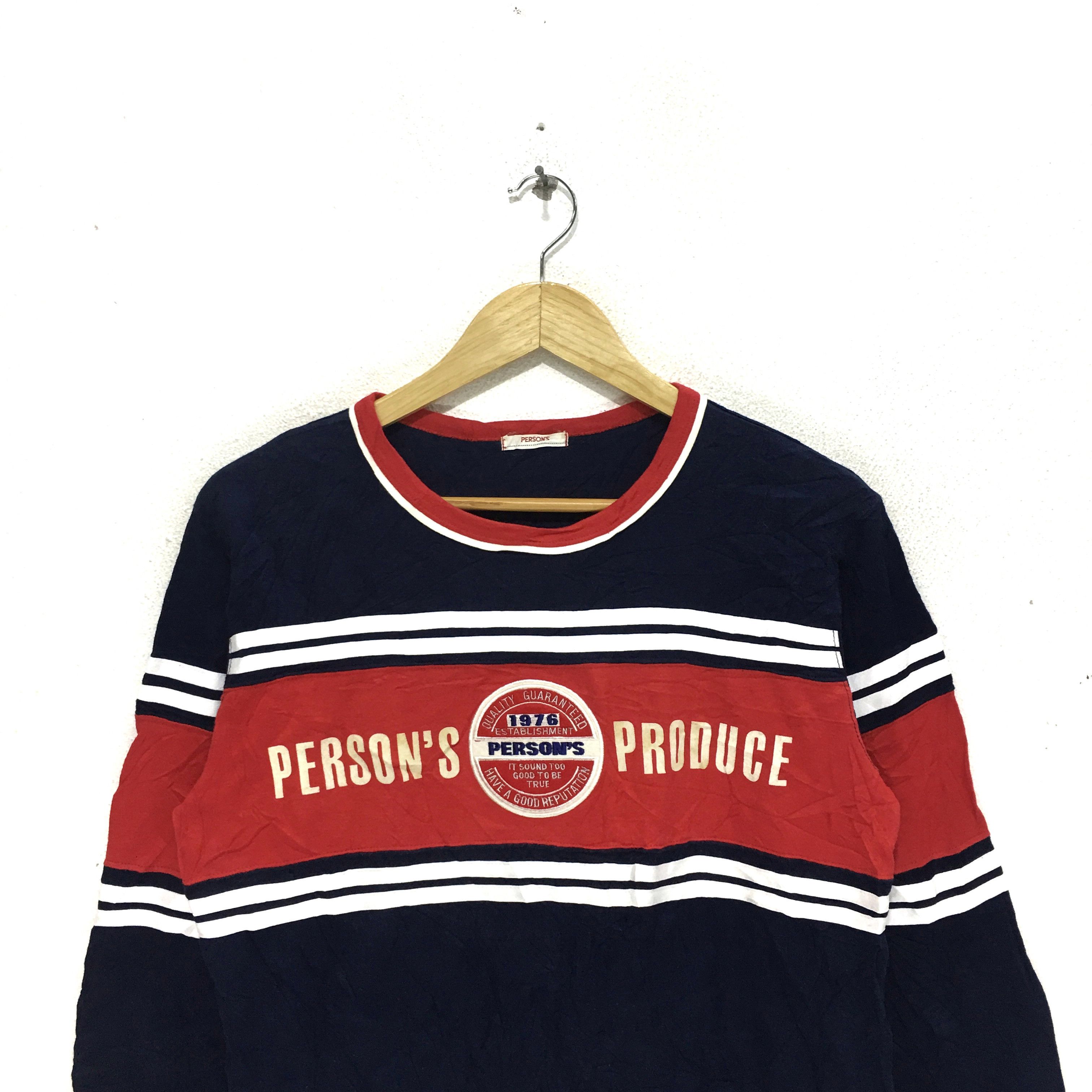 Vtg PERSON'S COLLECTION Made In Japan Sweatshirt Sweater