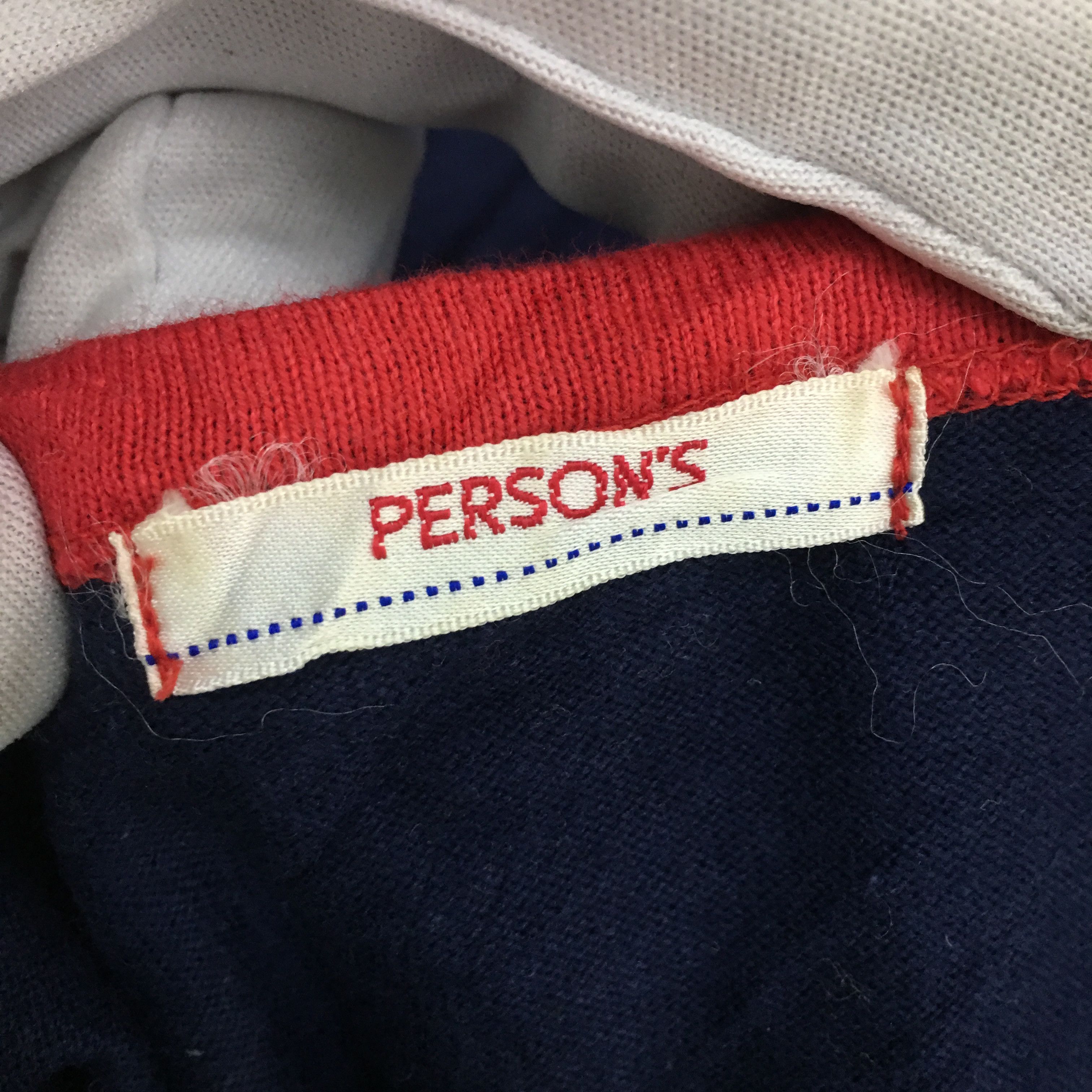 Vtg PERSON'S COLLECTION Made In Japan Sweatshirt Sweater