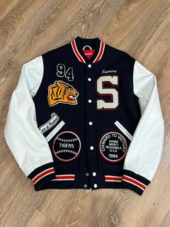 Supreme Tiger Varsity Jacket | Grailed